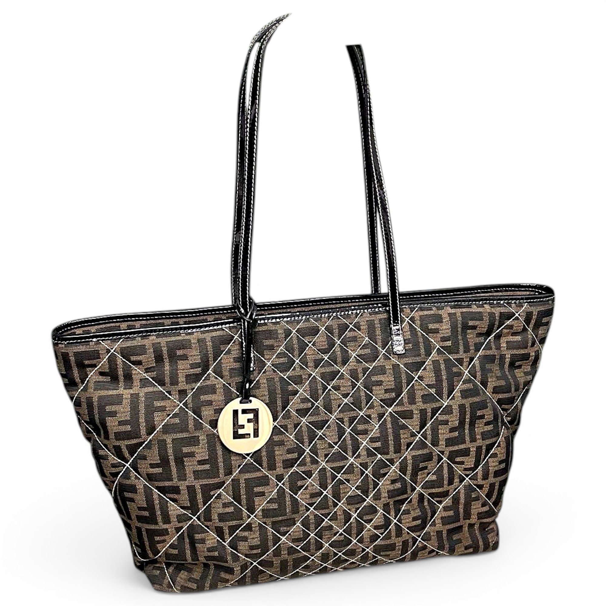 Leather tote