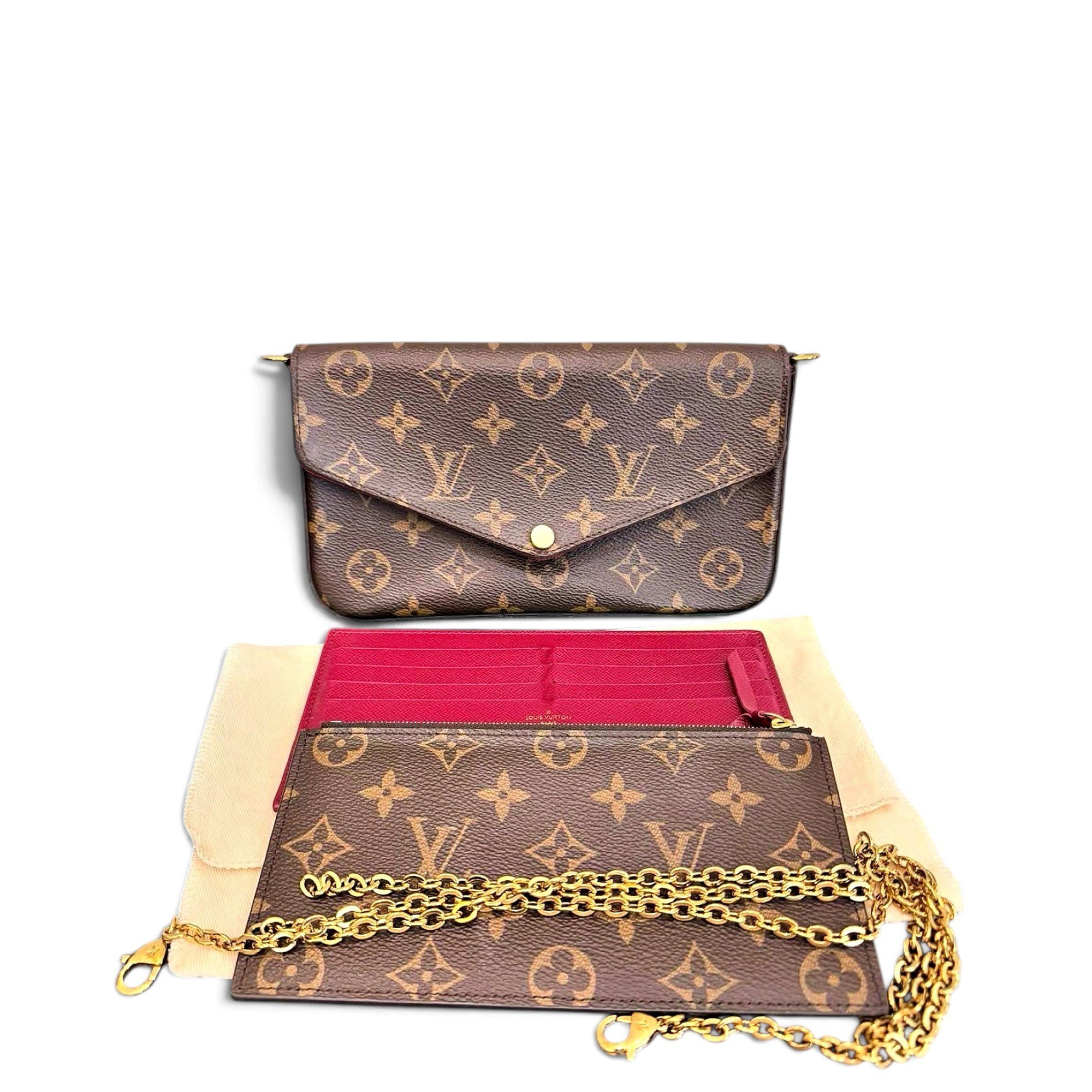 Félicie leather crossbody bag