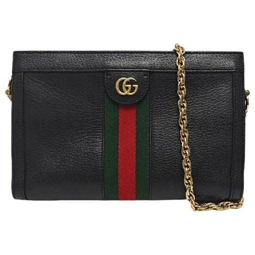 Ophidia leather handbag