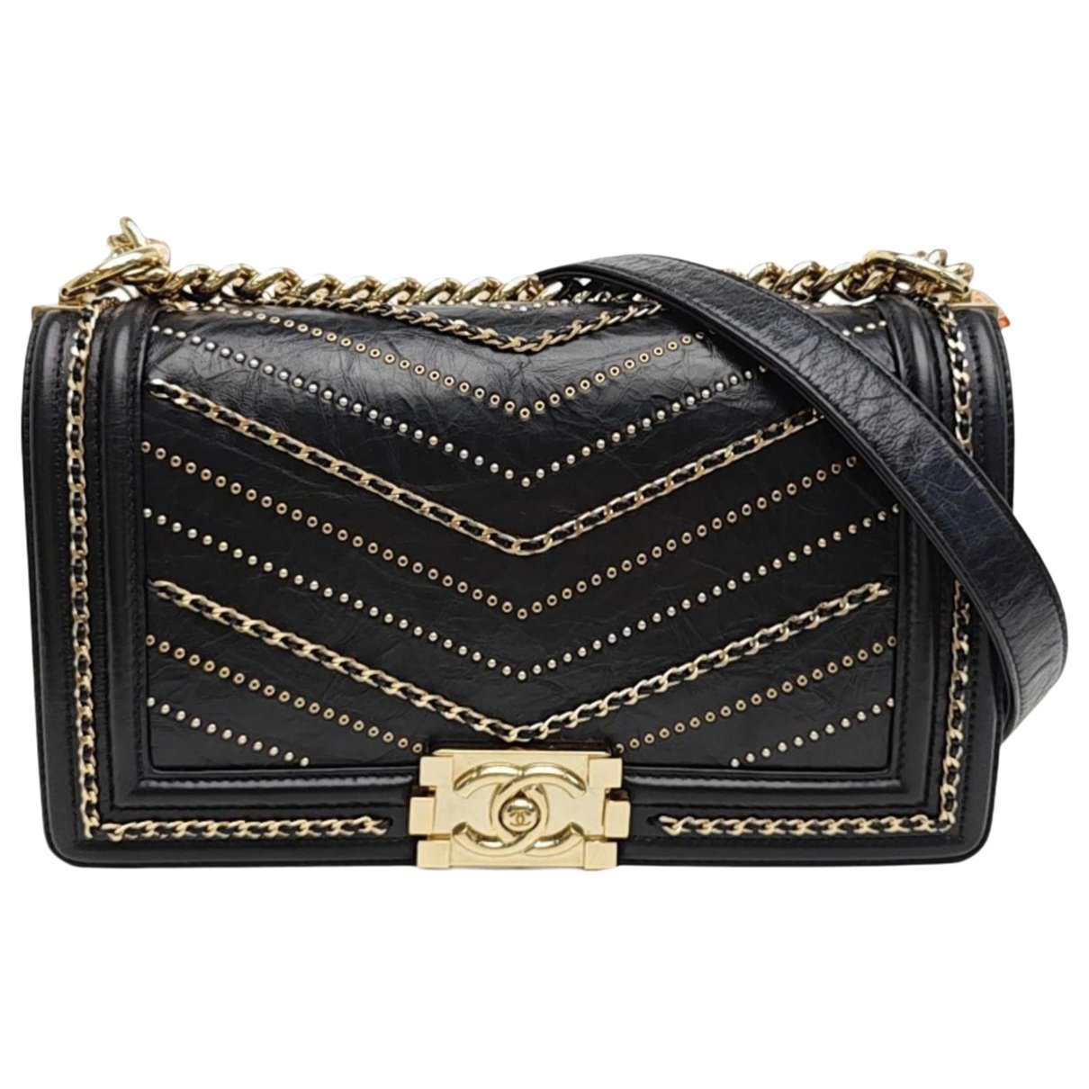 Leather crossbody bag