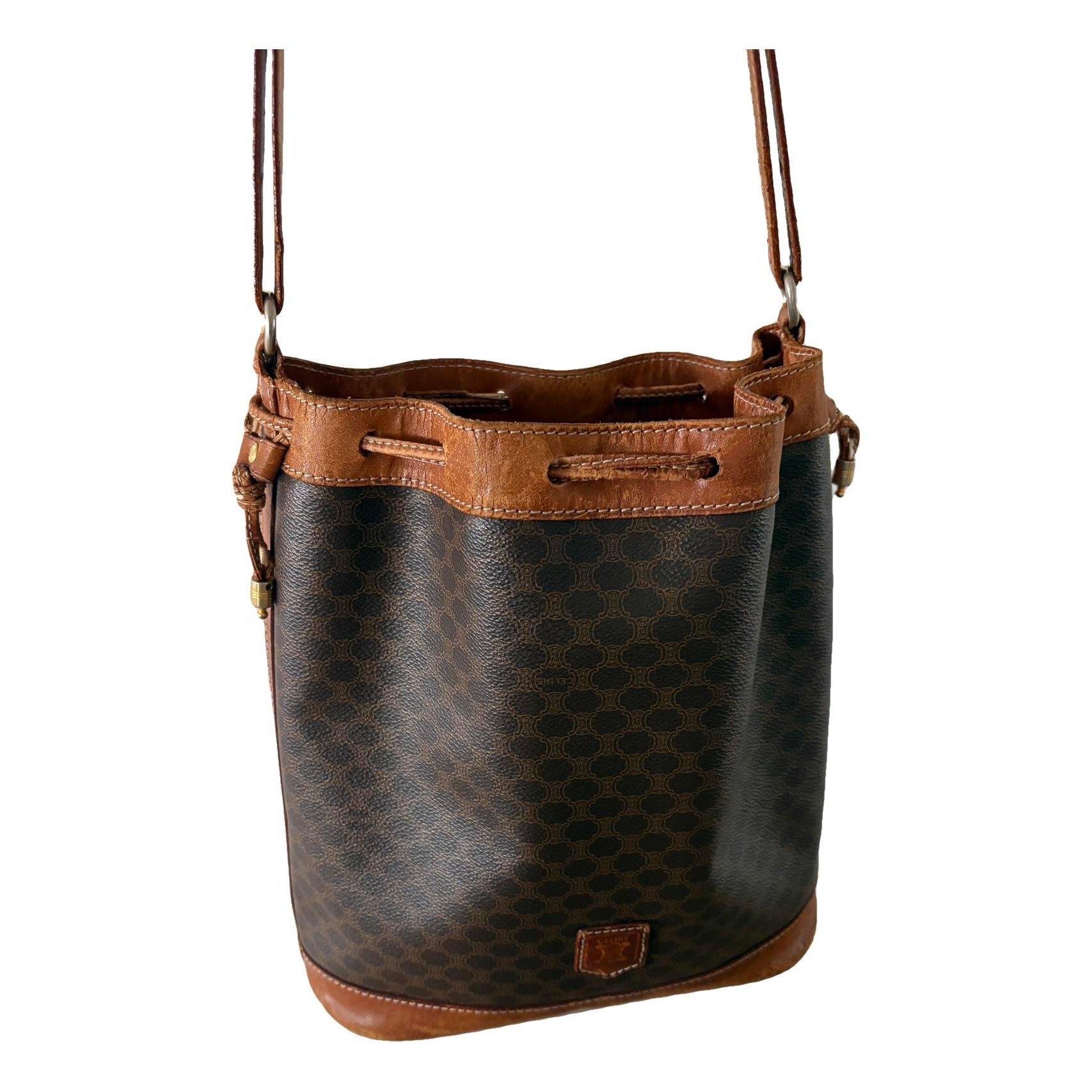 SAC SEAU leather handbag