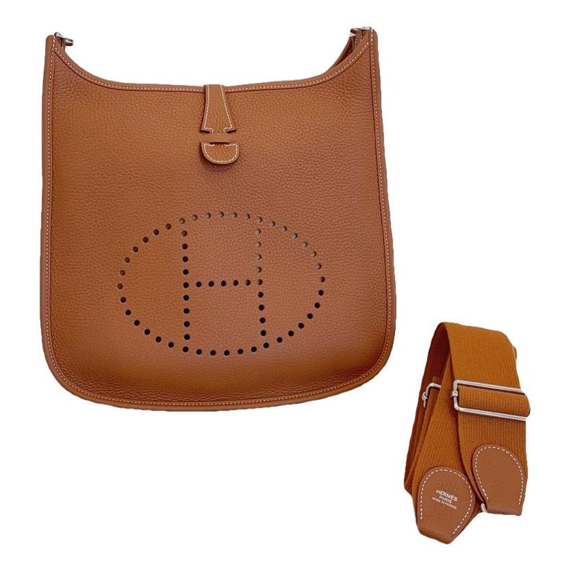 Evelyne leather handbag