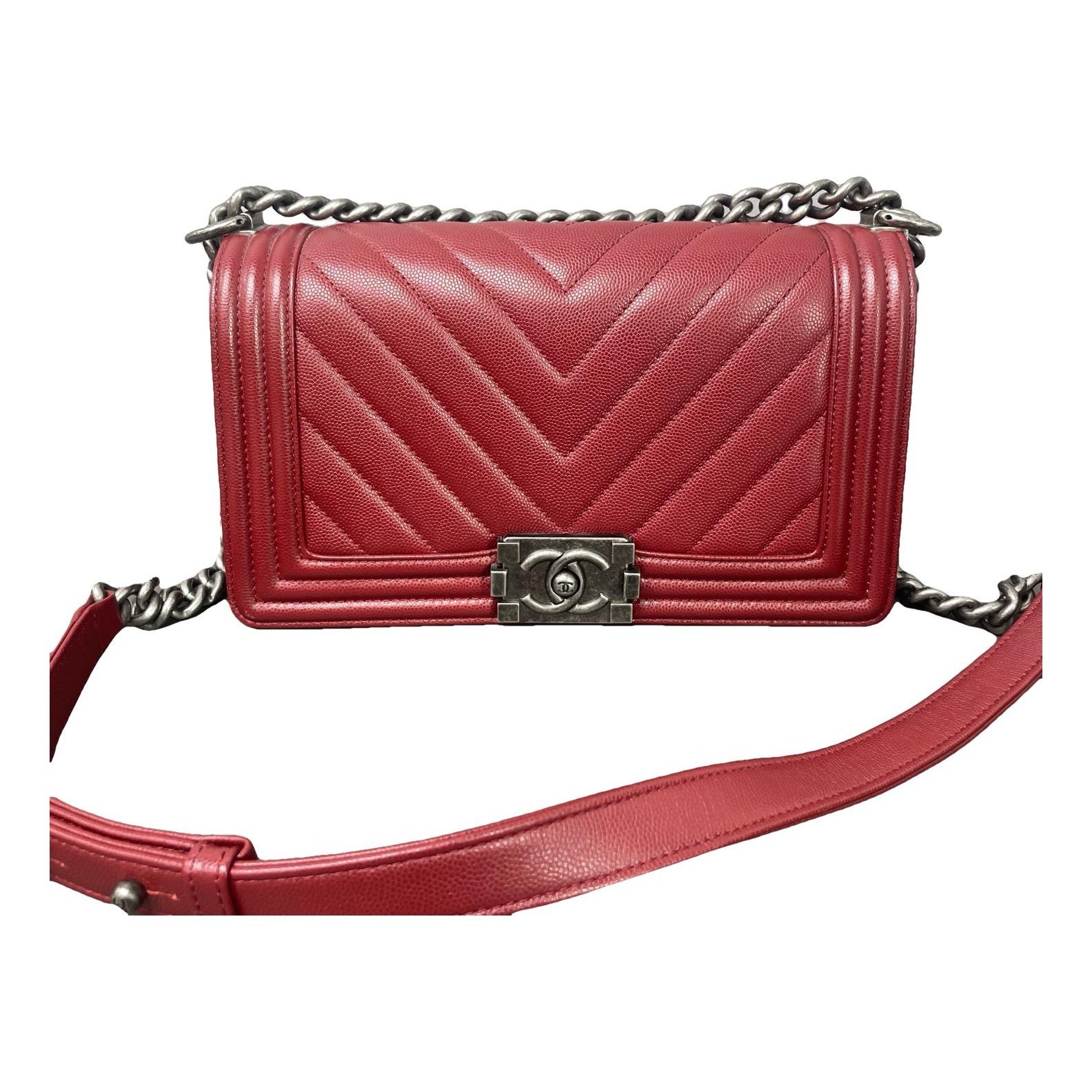 Boy leather handbag