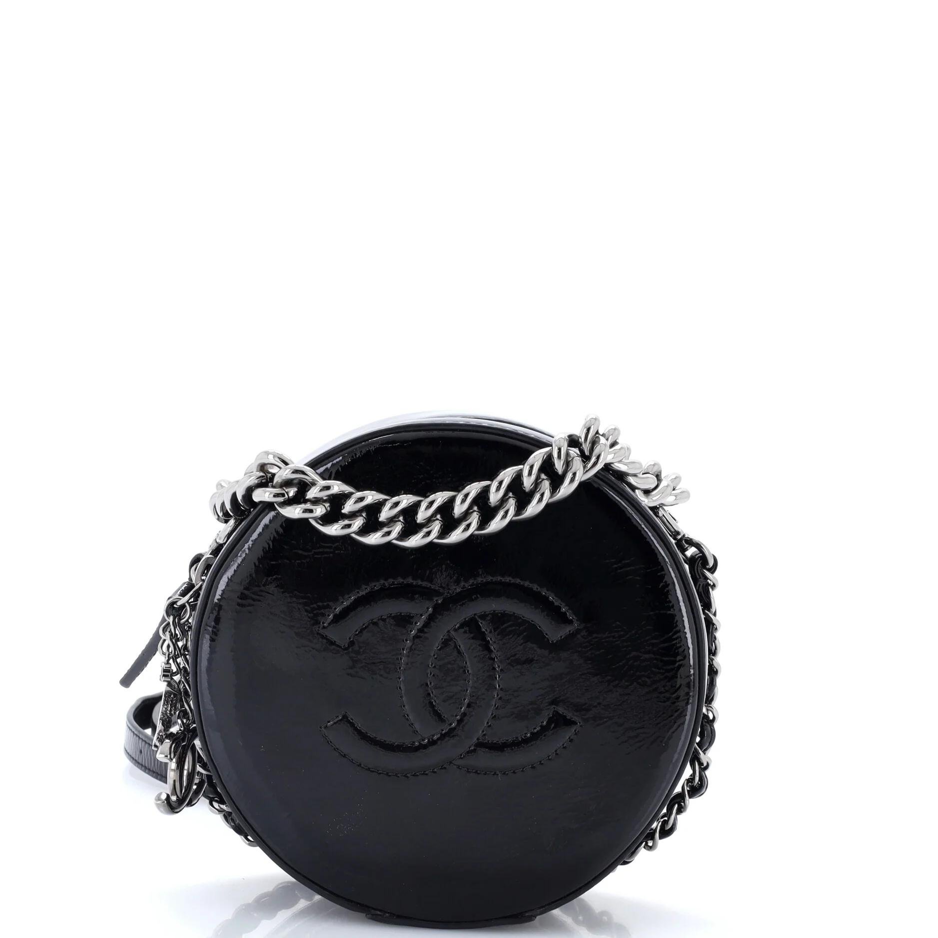 Patent leather crossbody bag