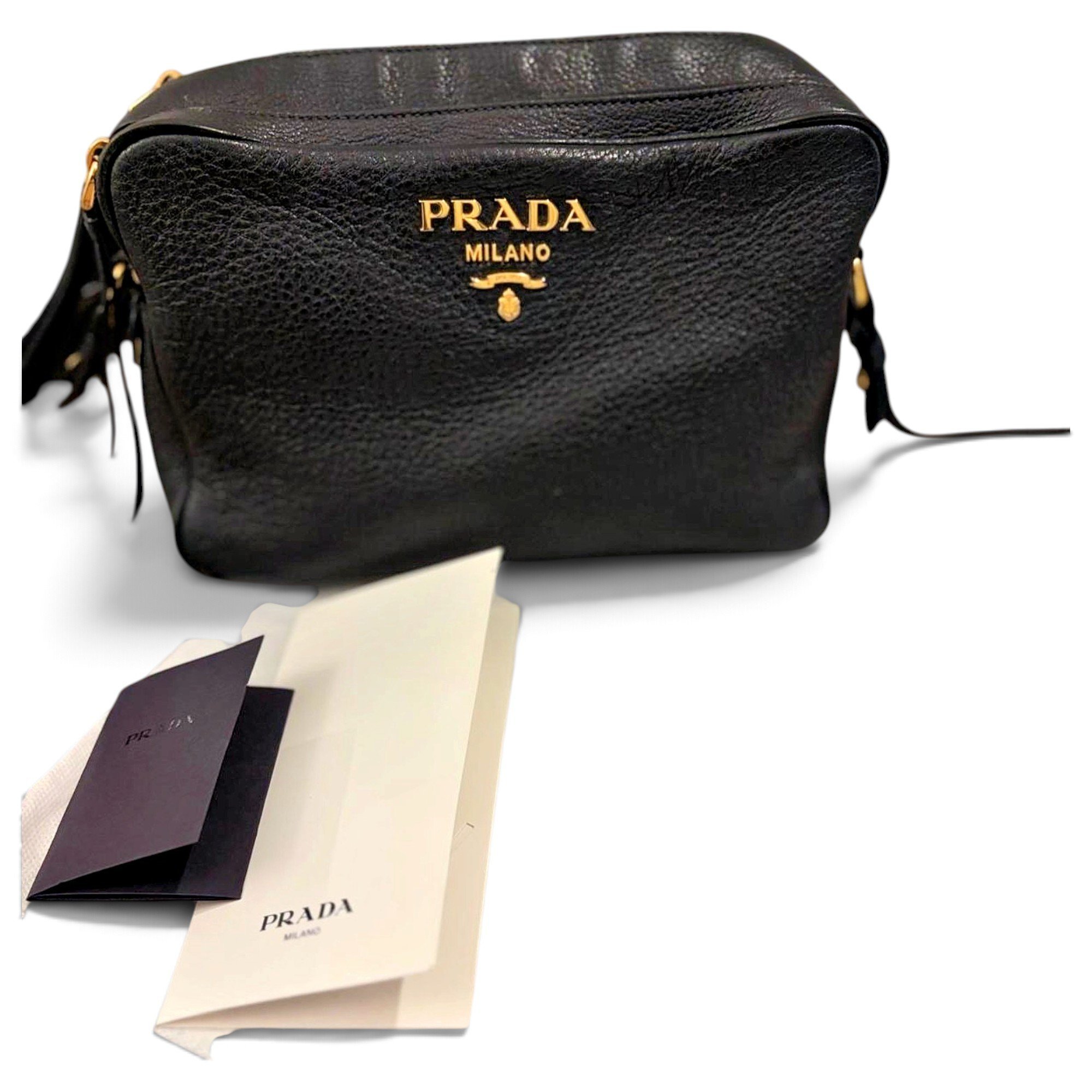Leather crossbody bag