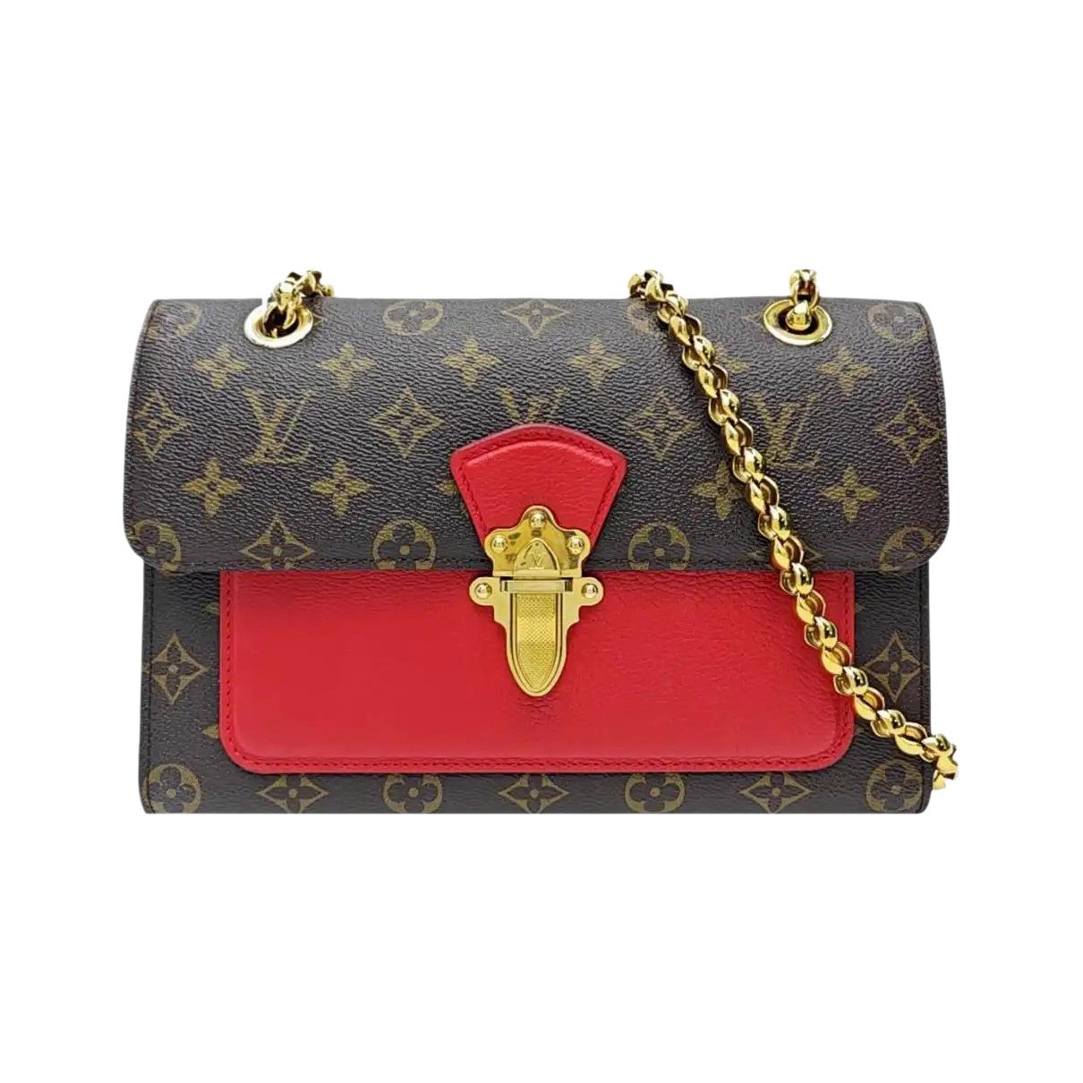 Victoire leather crossbody bag