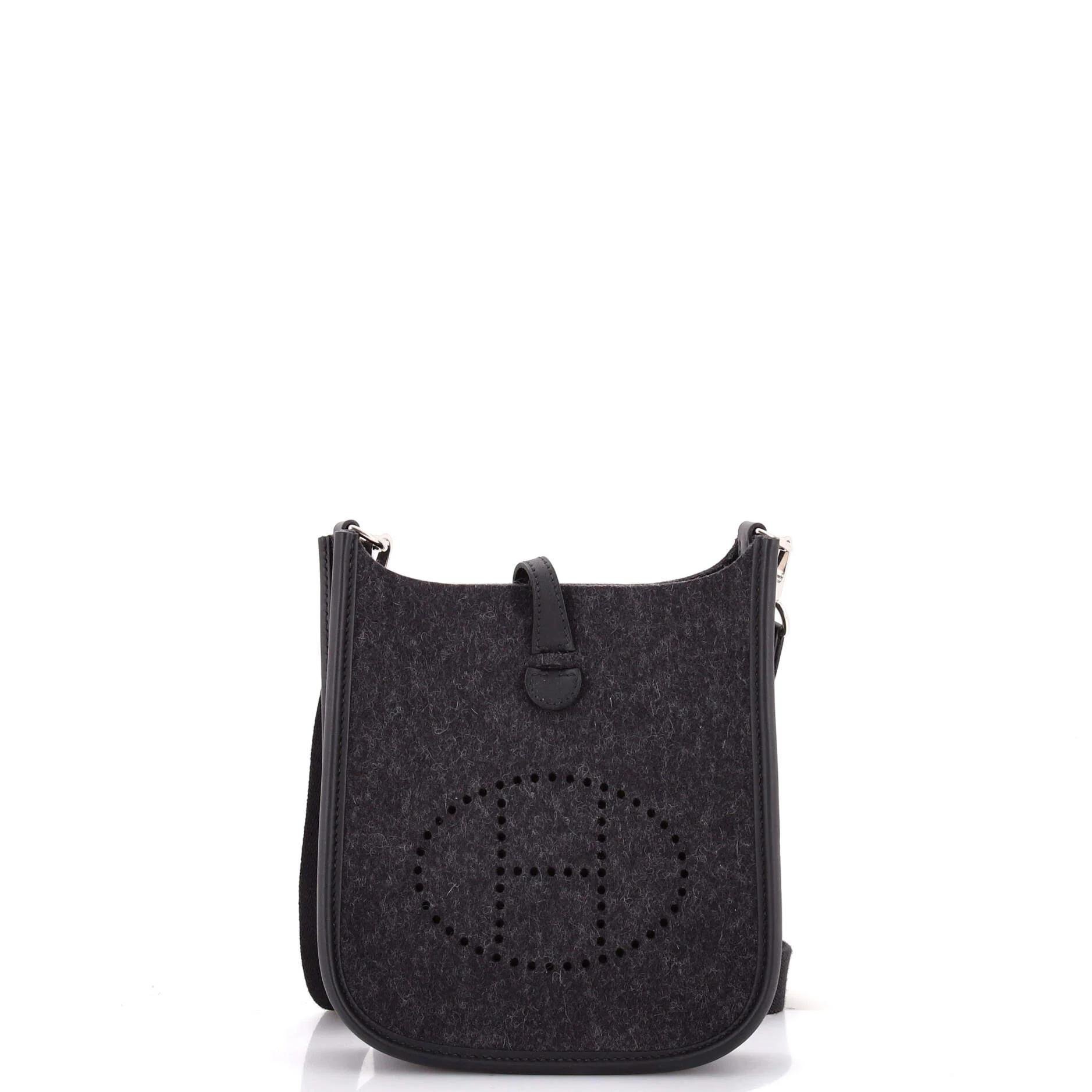 Mini Evelyne leather crossbody bag