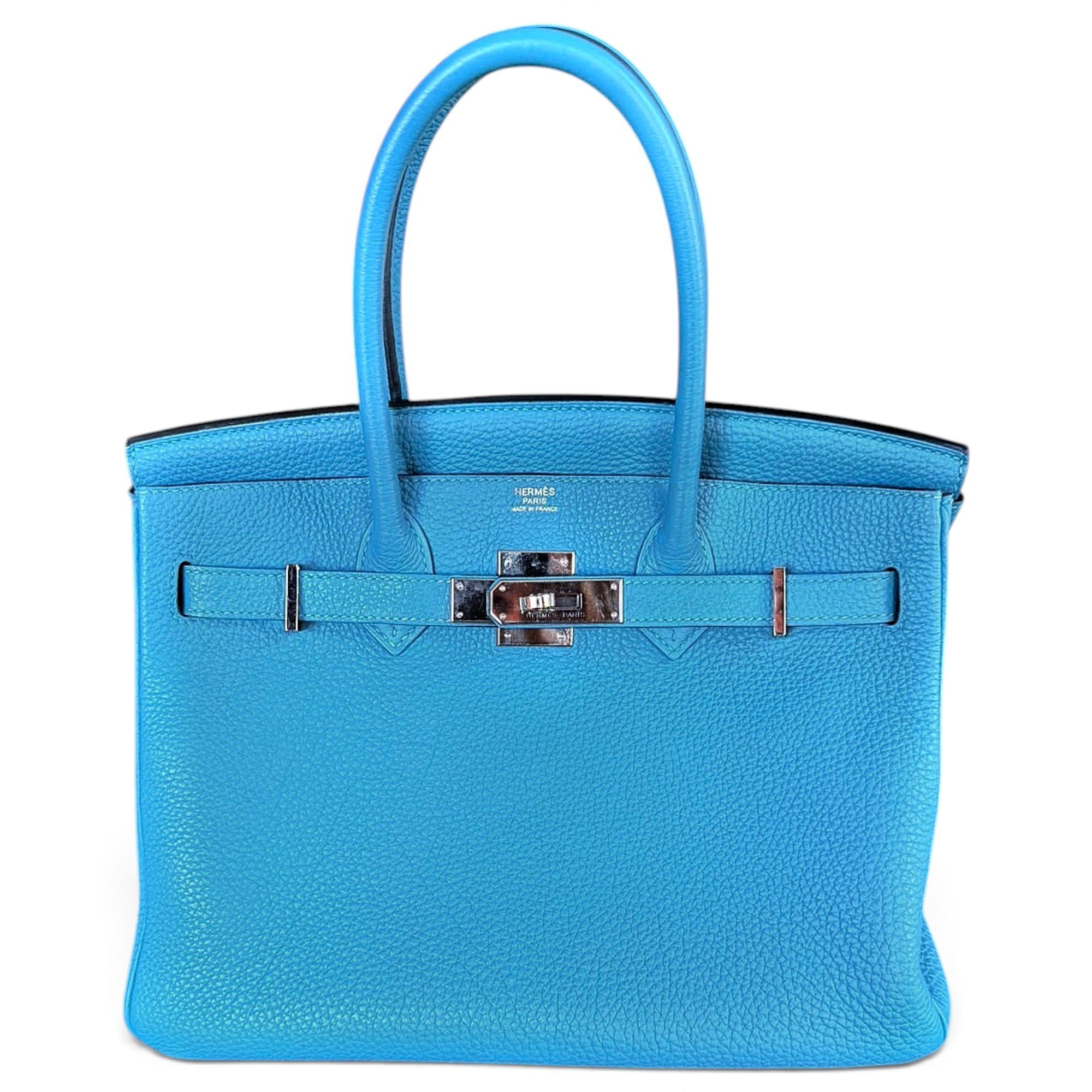 Birkin 30 leather handbag