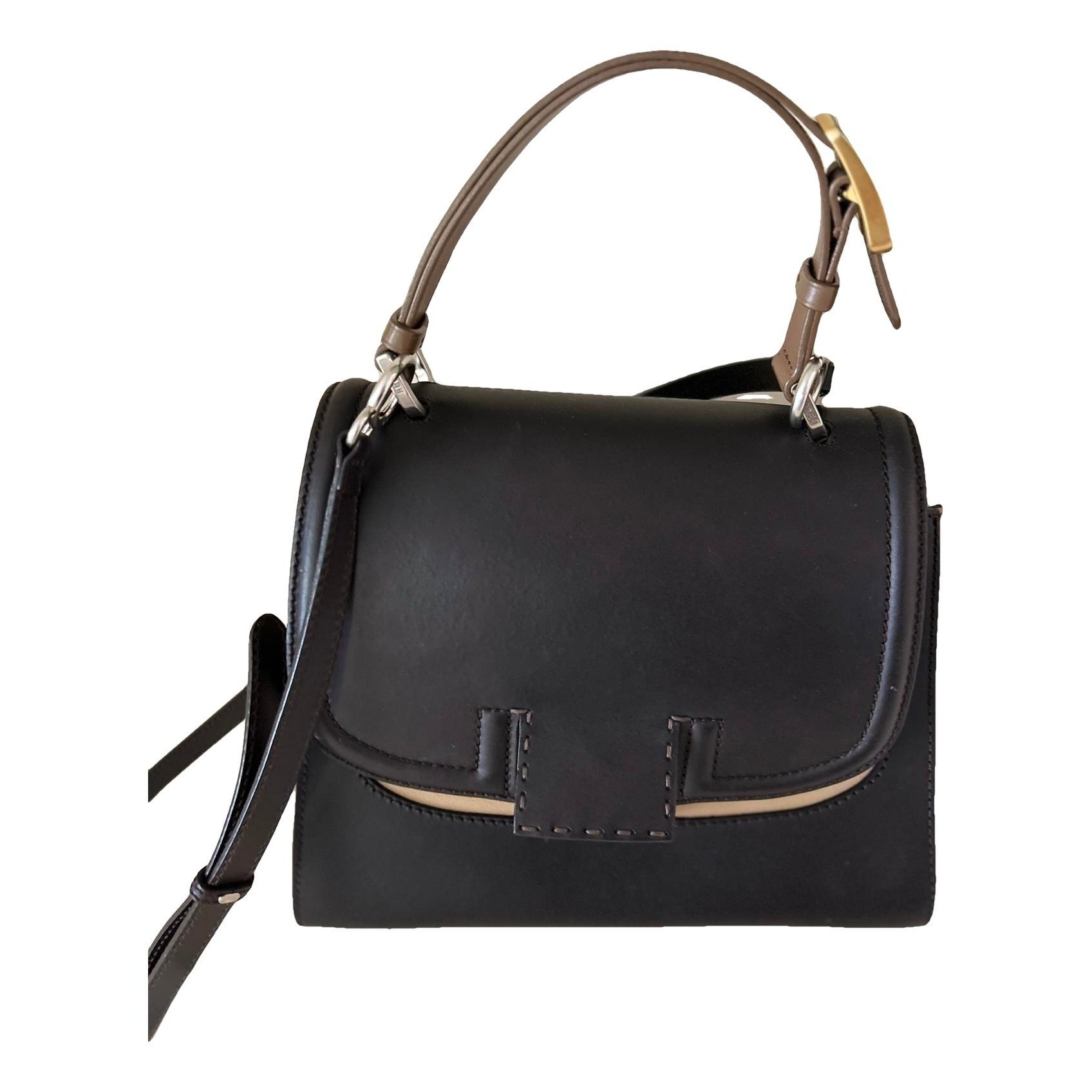 Leather handbag