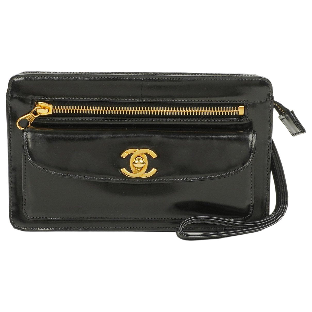 Timeless/Classique patent leather handbag