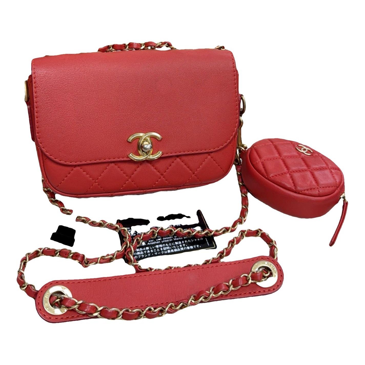 Leather handbag