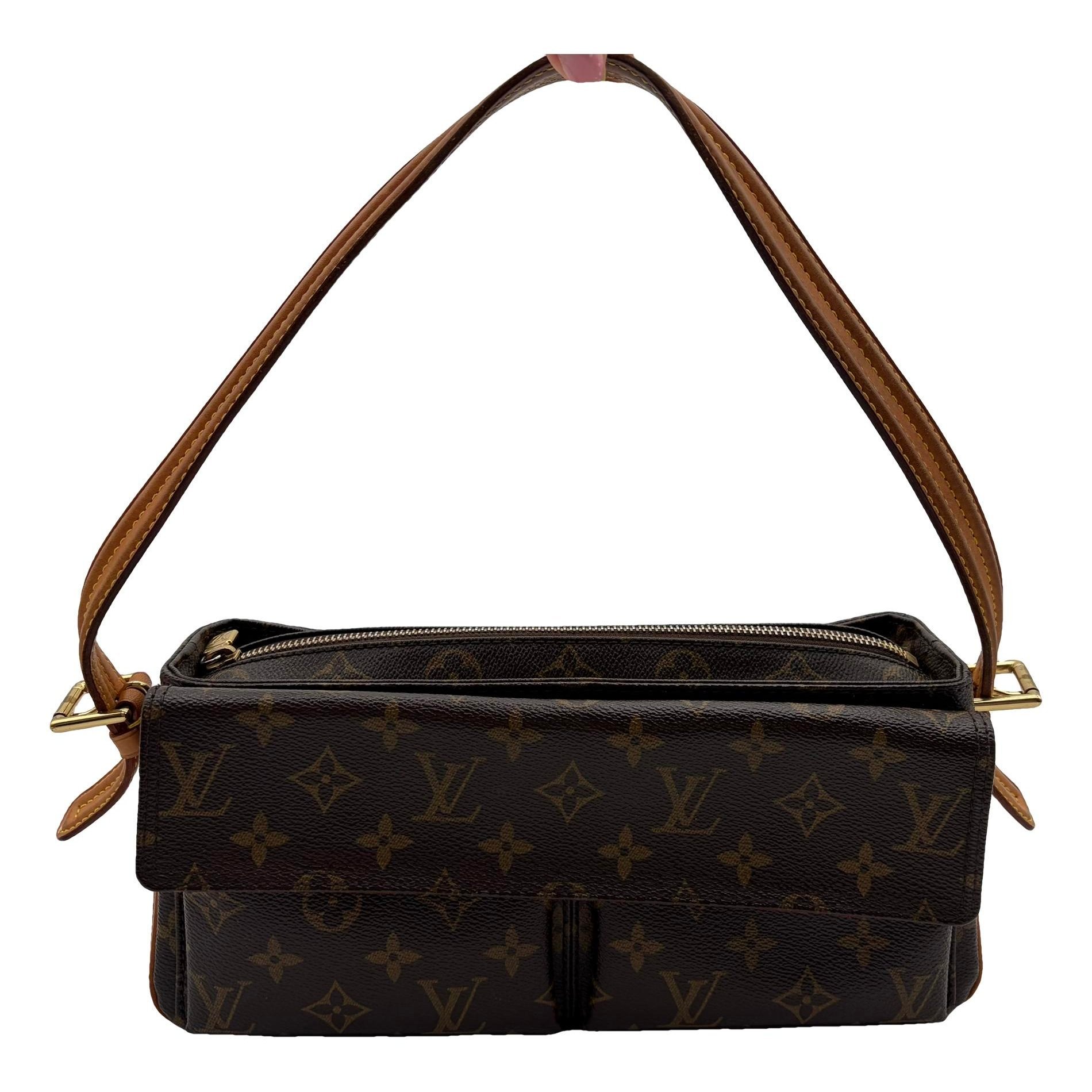 Viva Cité leather handbag