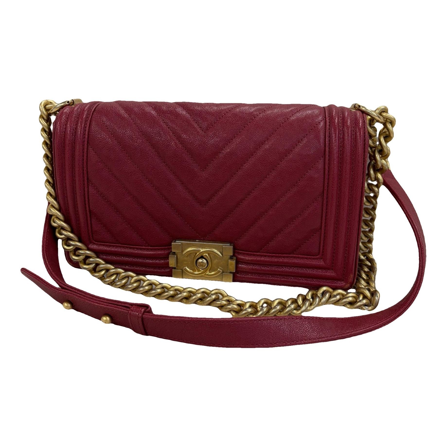 Boy leather crossbody bag