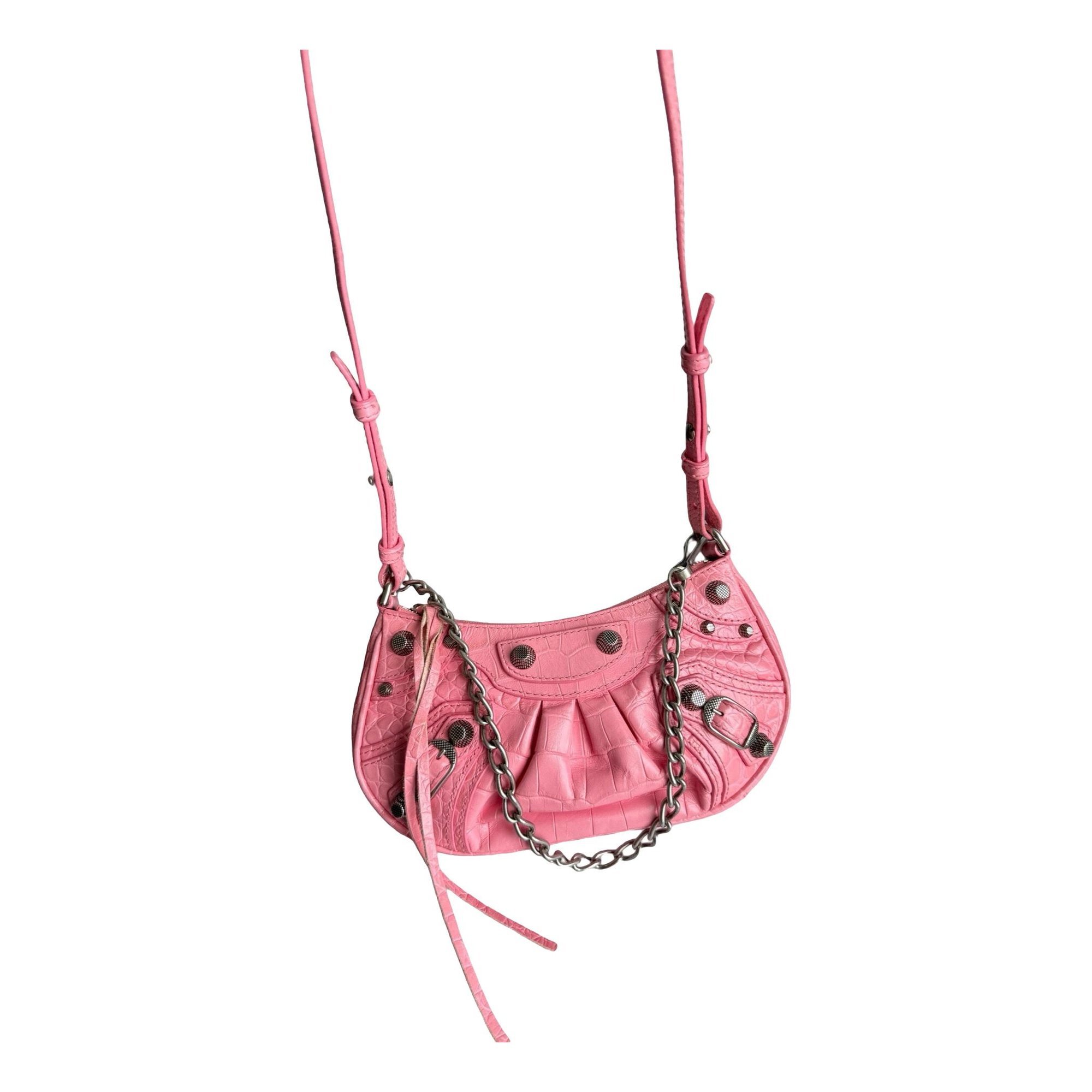 Le Cagole leather handbag