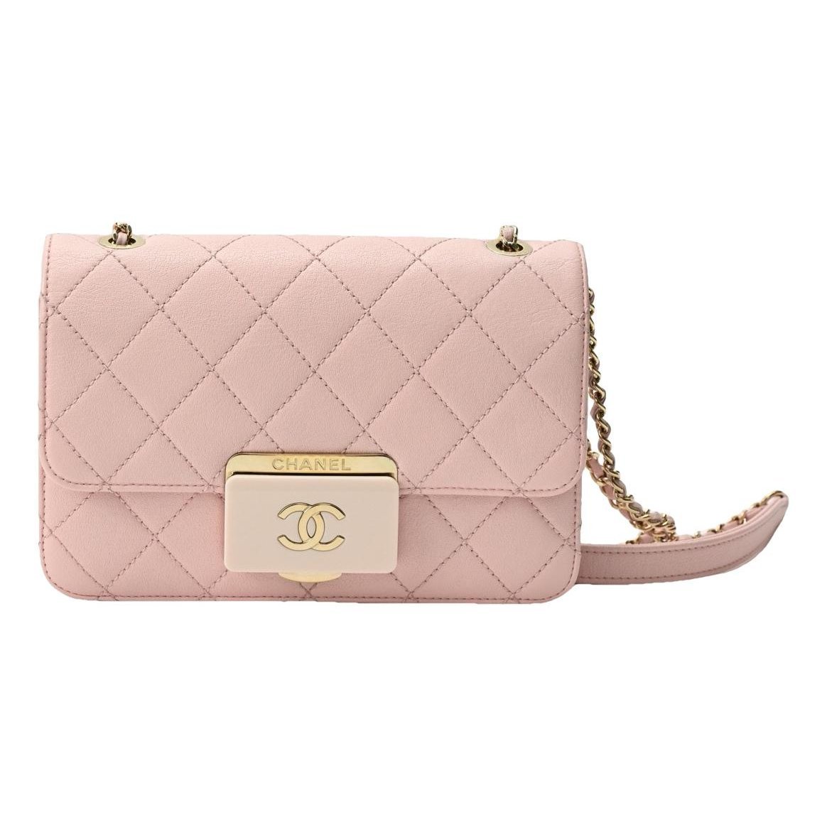 Trendy CC Wallet on Chain leather crossbody bag