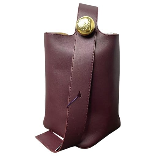 Pebble leather handbag