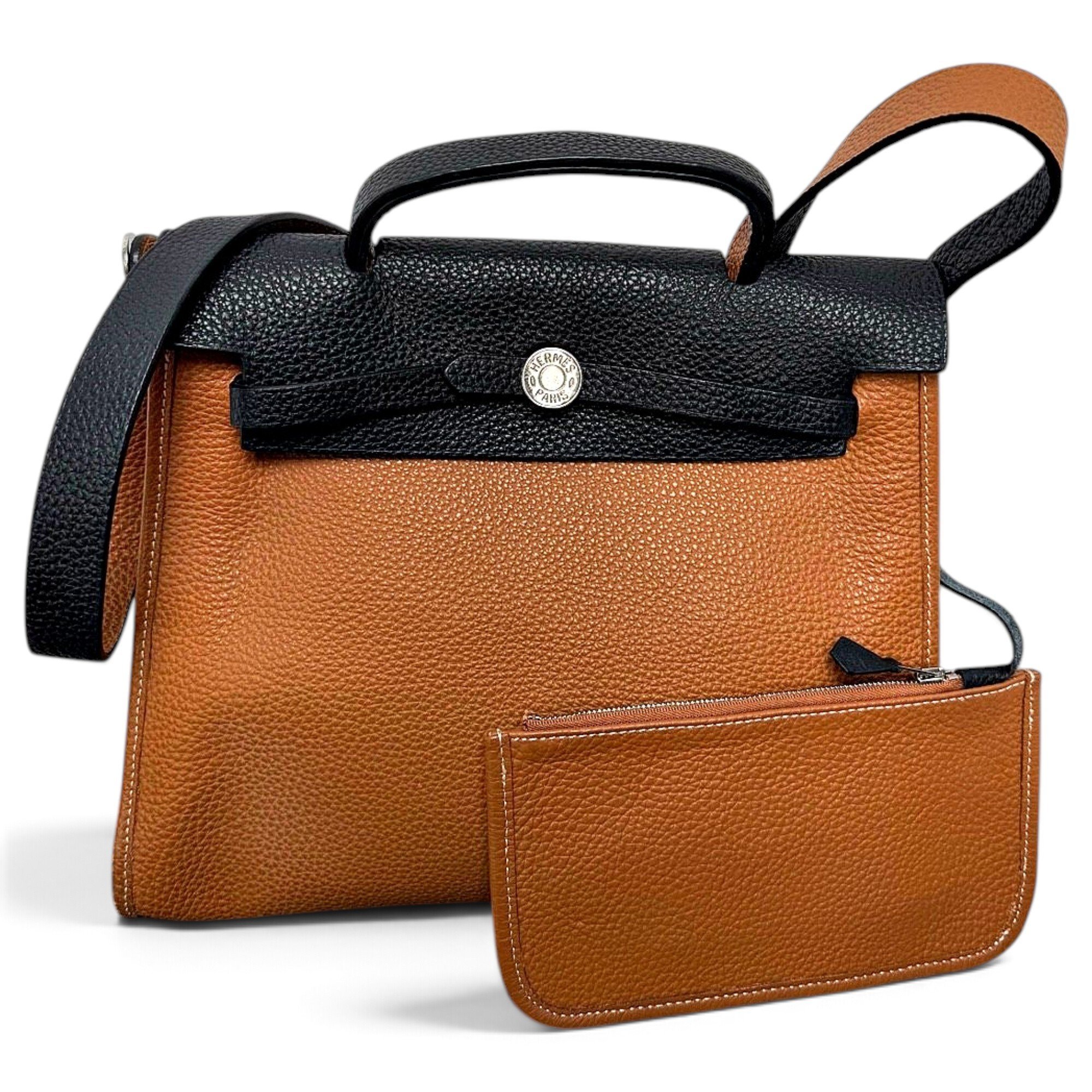 Herbag Zip leather handbag