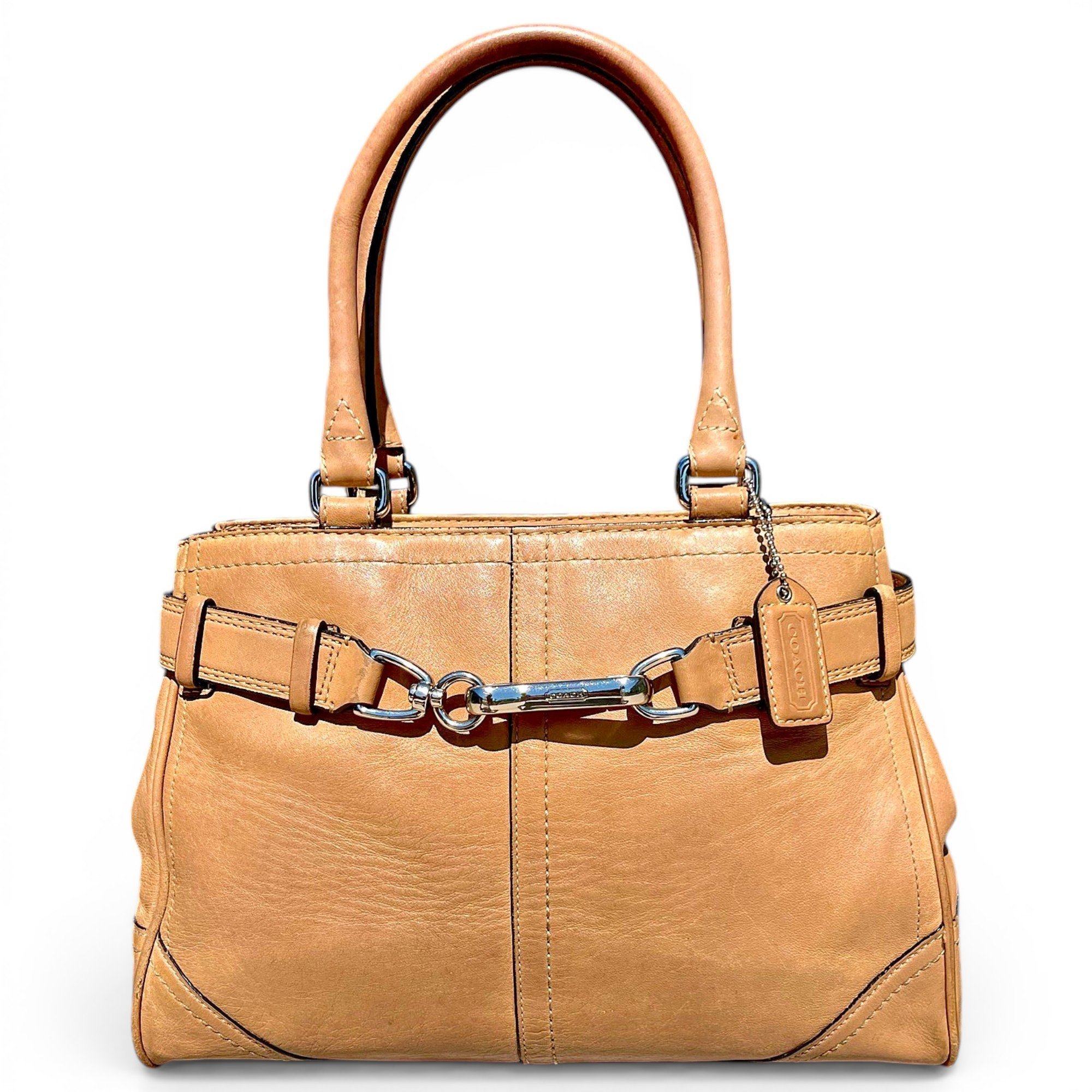 Leather satchel