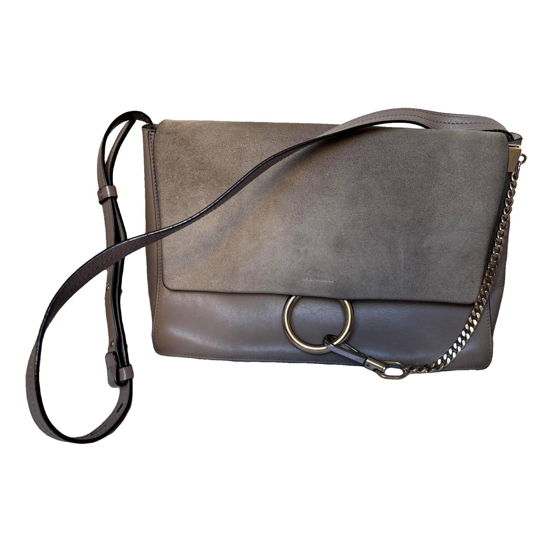 Faye leather handbag