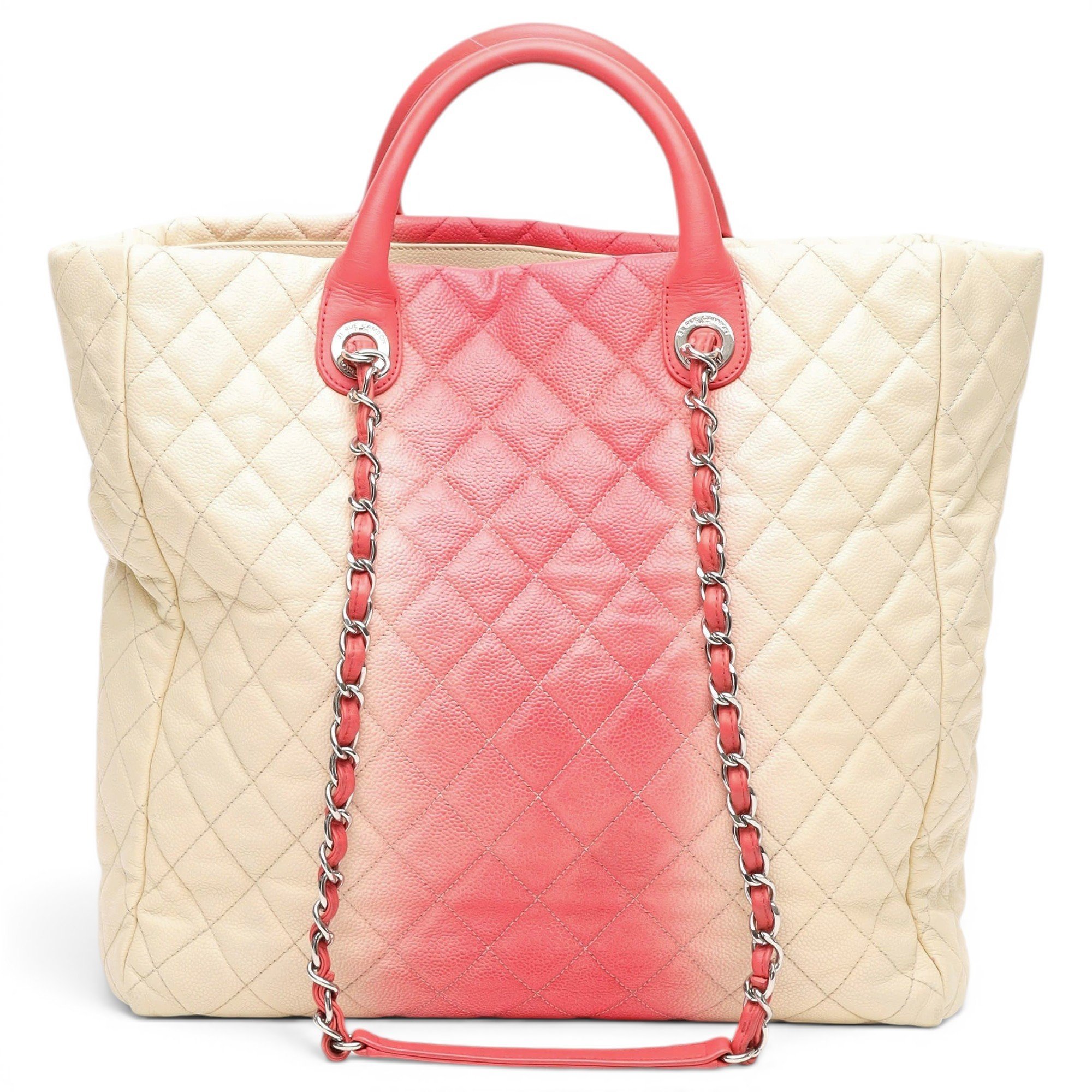 Leather tote