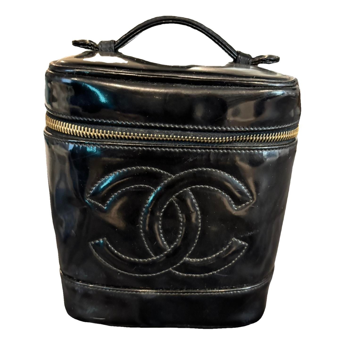 Patent leather mini bag