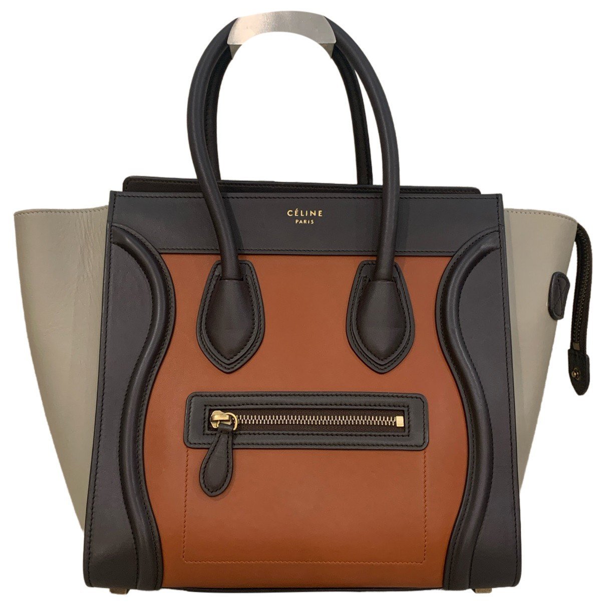 Luggage leather handbag