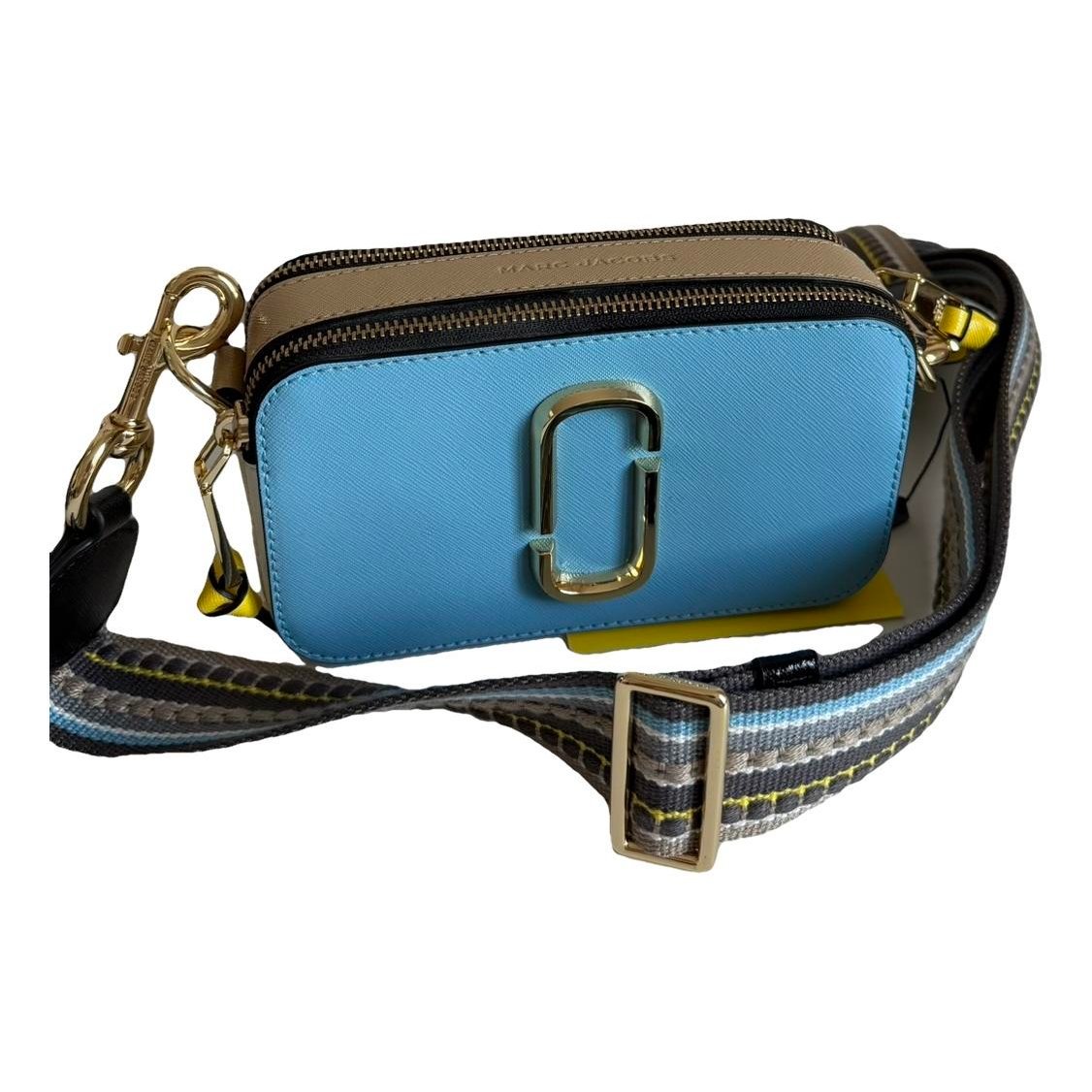 Snapshot leather crossbody bag