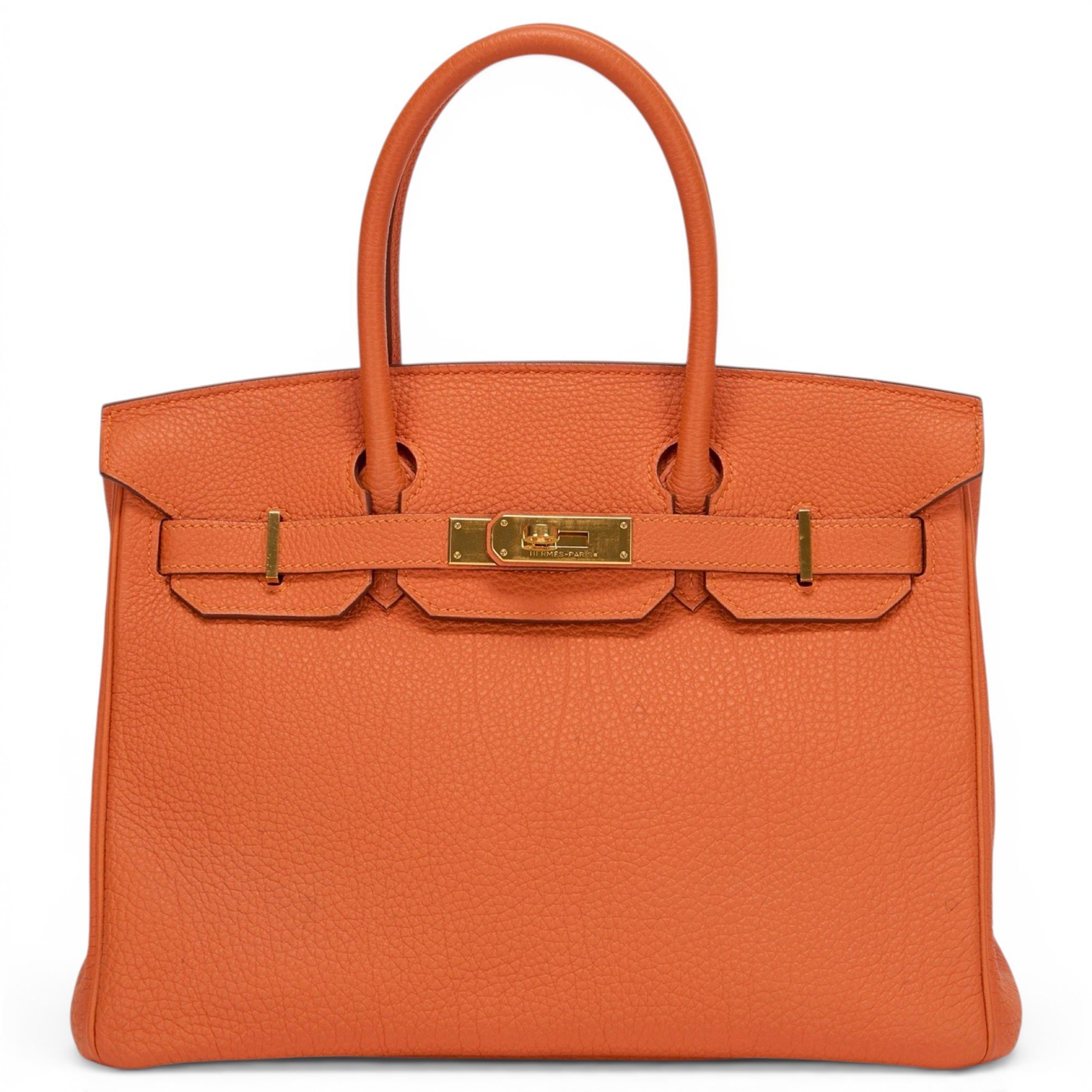 Birkin 30 leather handbag