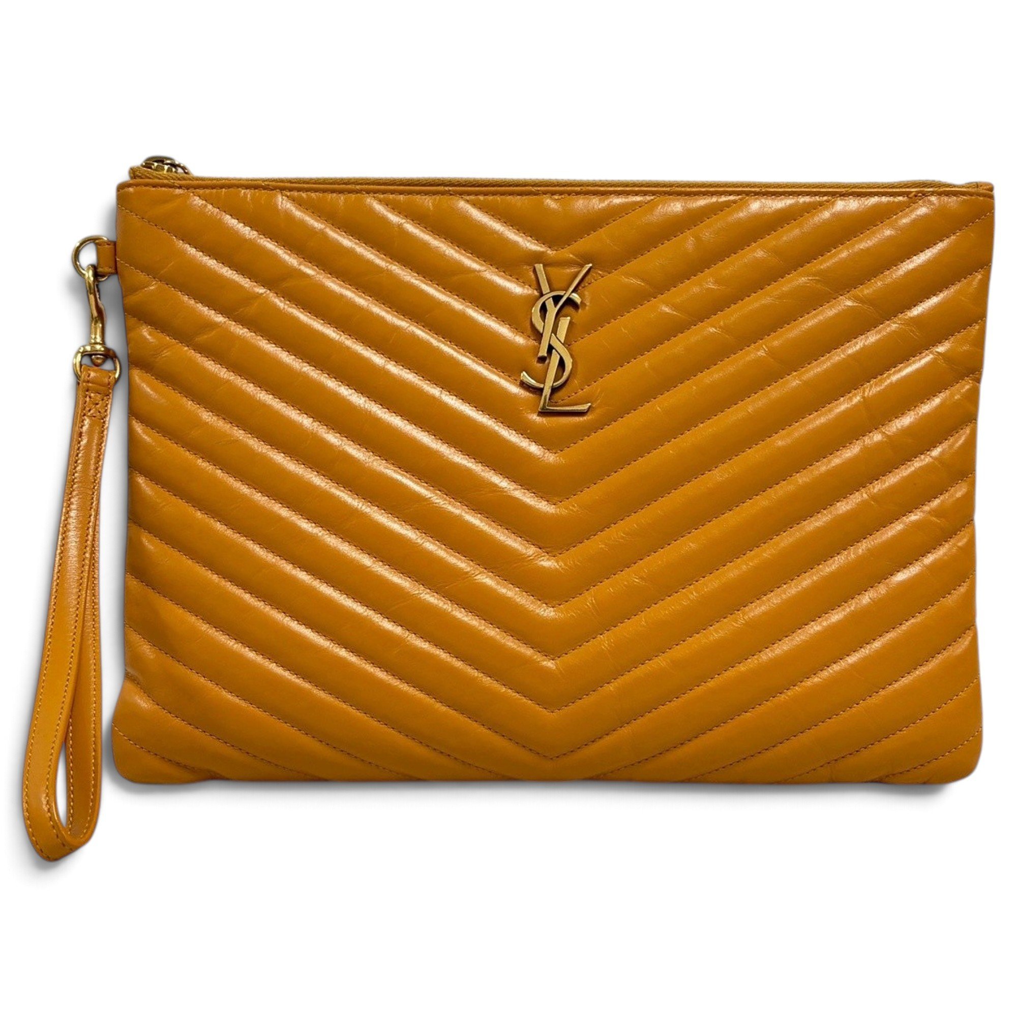 New Jolie leather clutch bag