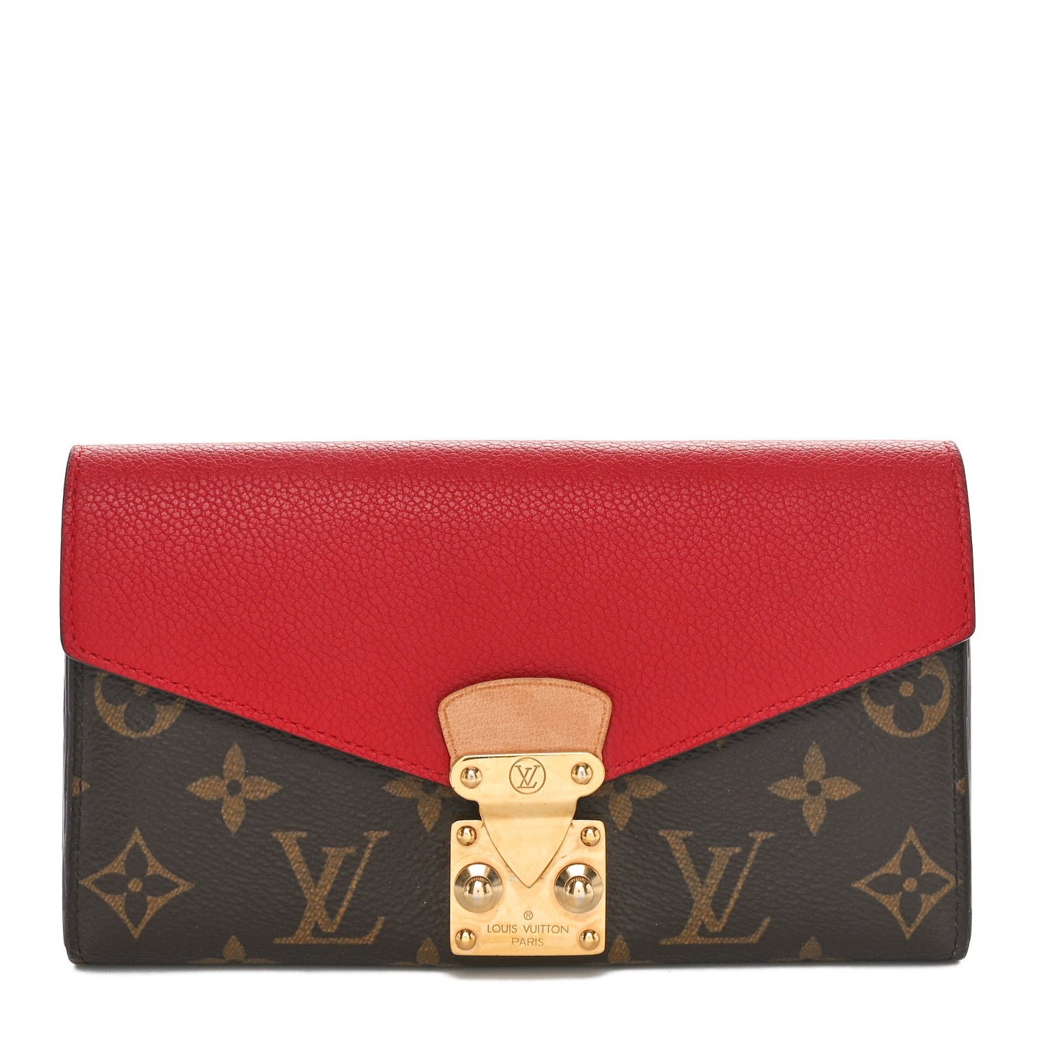 Louis Vuitton Monogram Pallas Wallet Cherry
