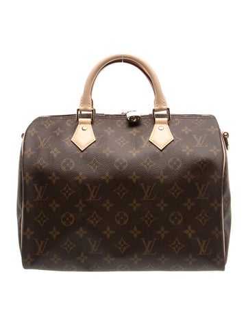 LV Monogram Speedy Bandouliere 30