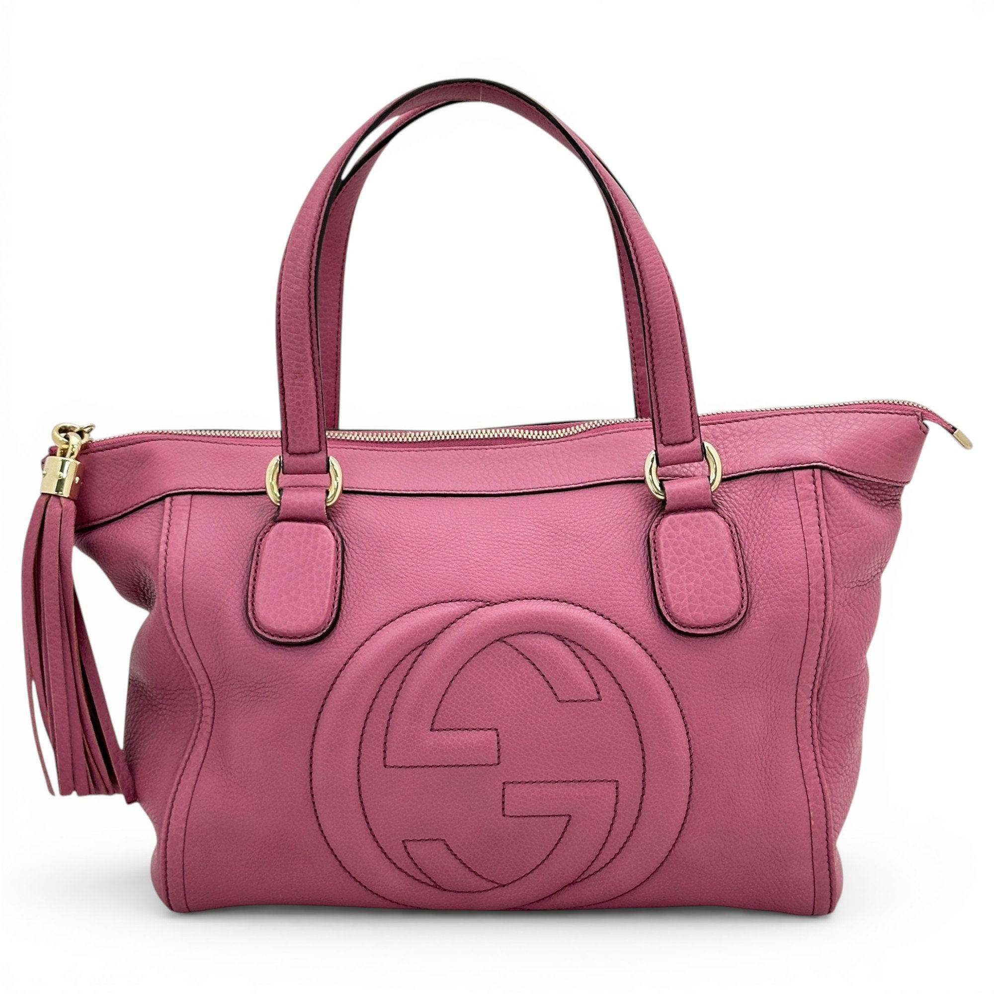 Soho Zip leather tote