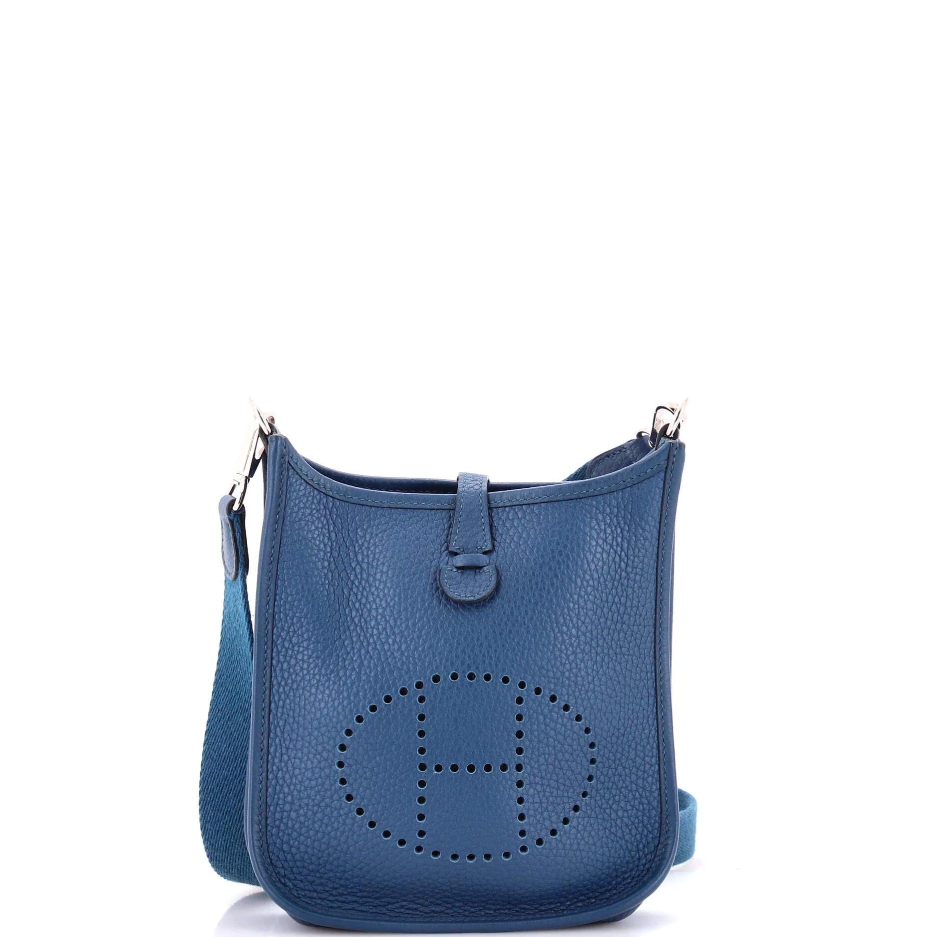 Mini Evelyne leather crossbody bag
