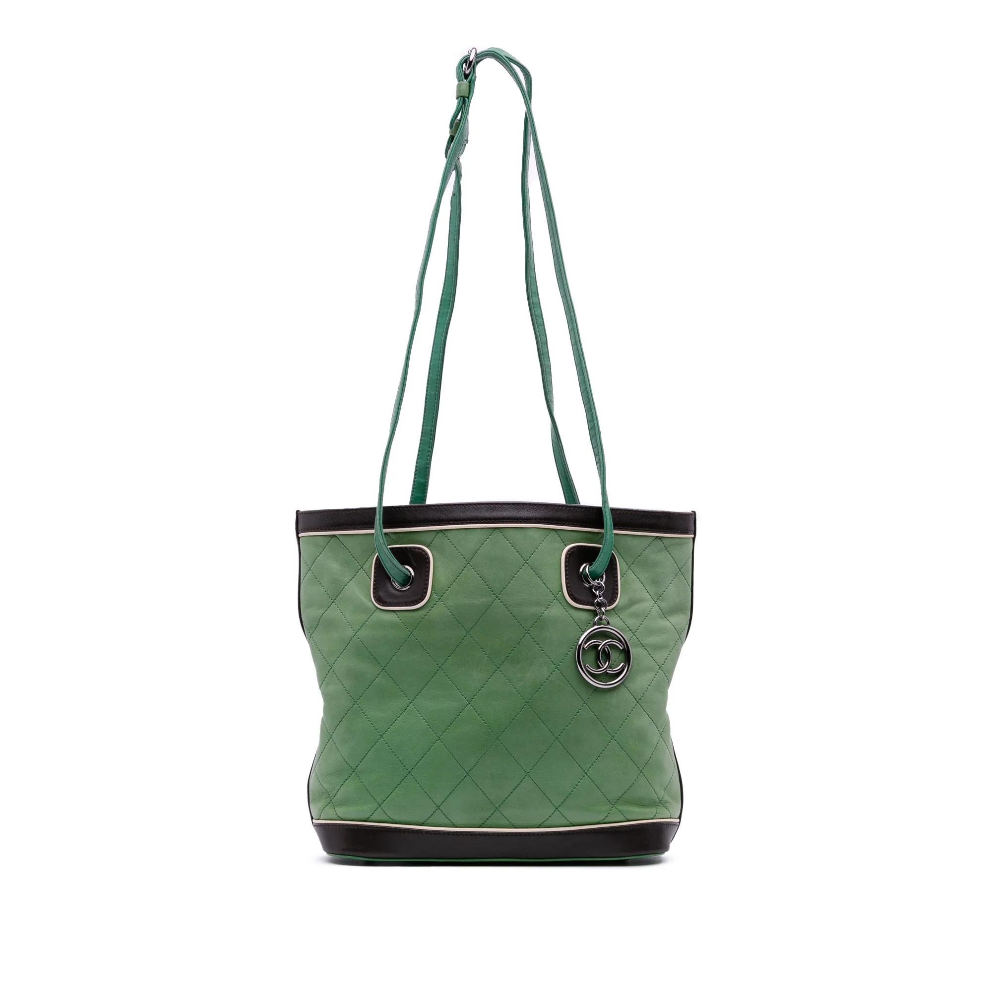 Leather tote