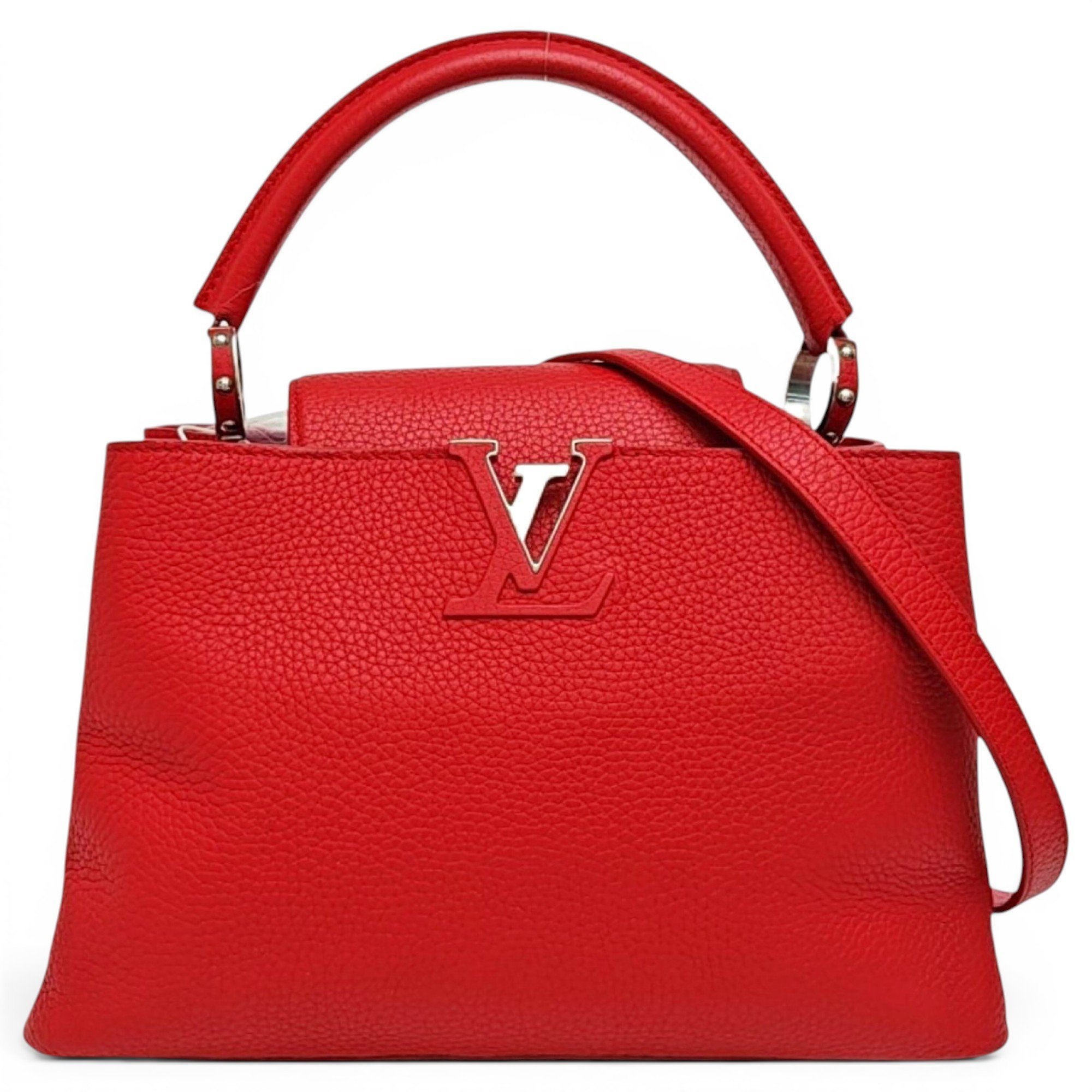 Capucines leather handbag
