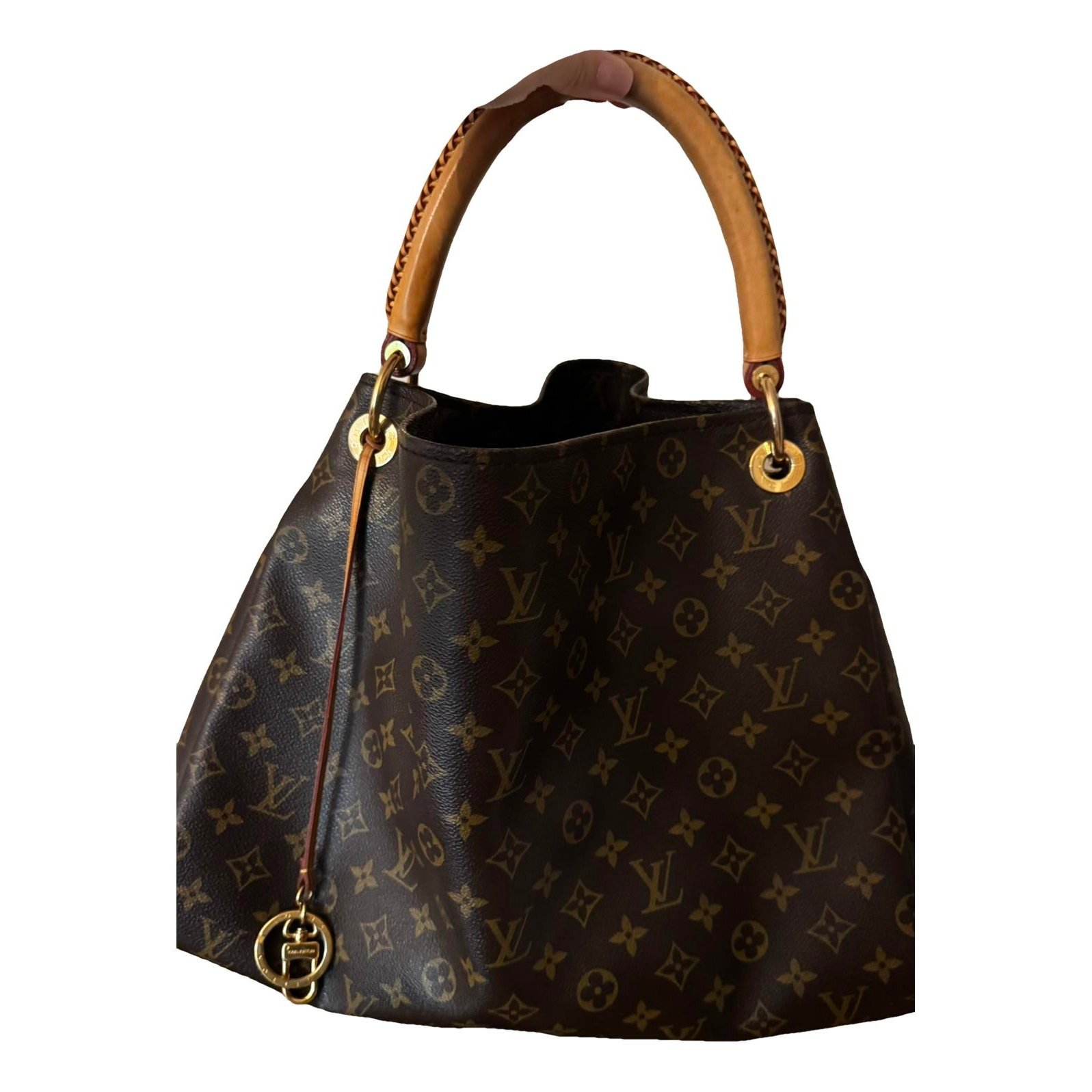 Artsy cloth handbag