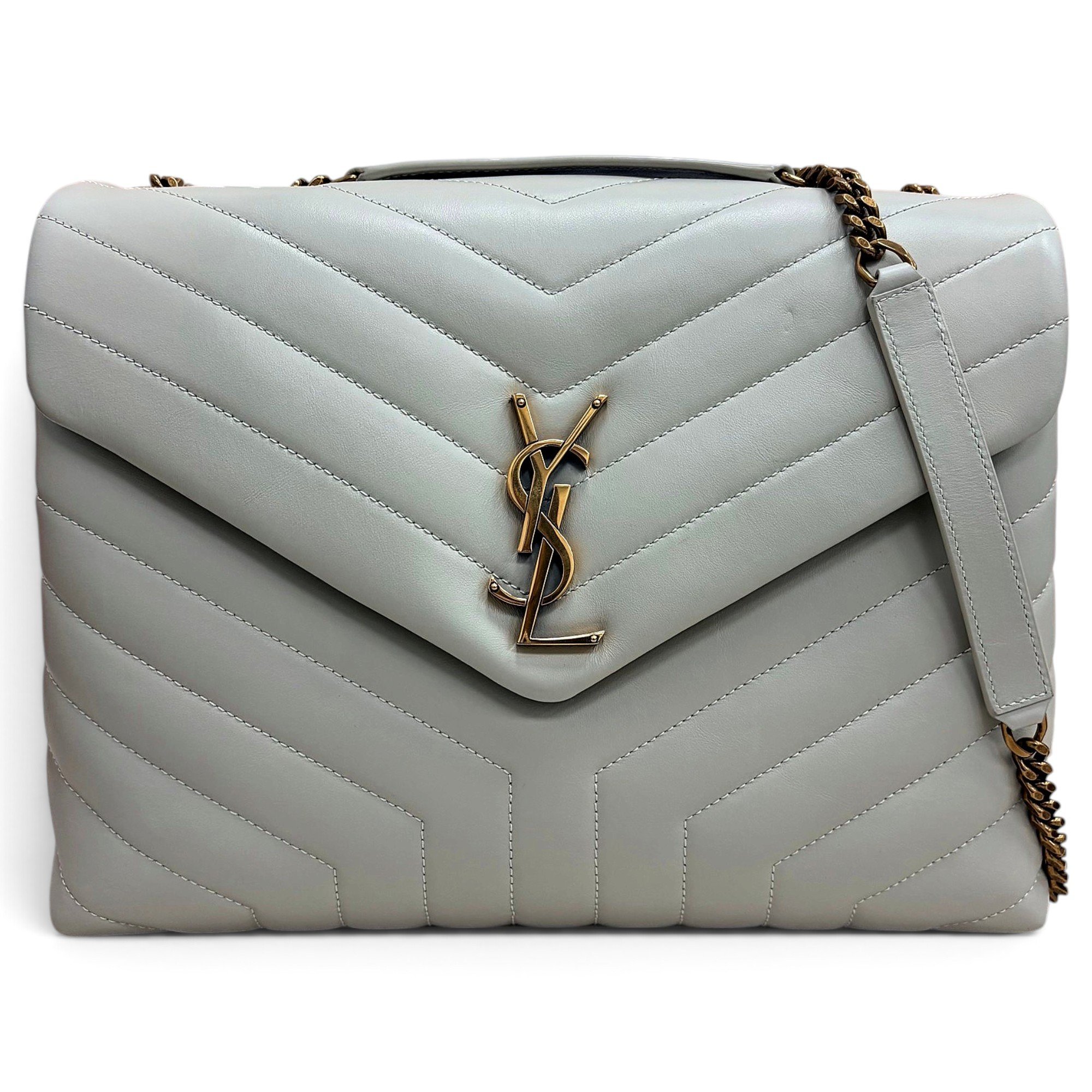 Loulou leather handbag
