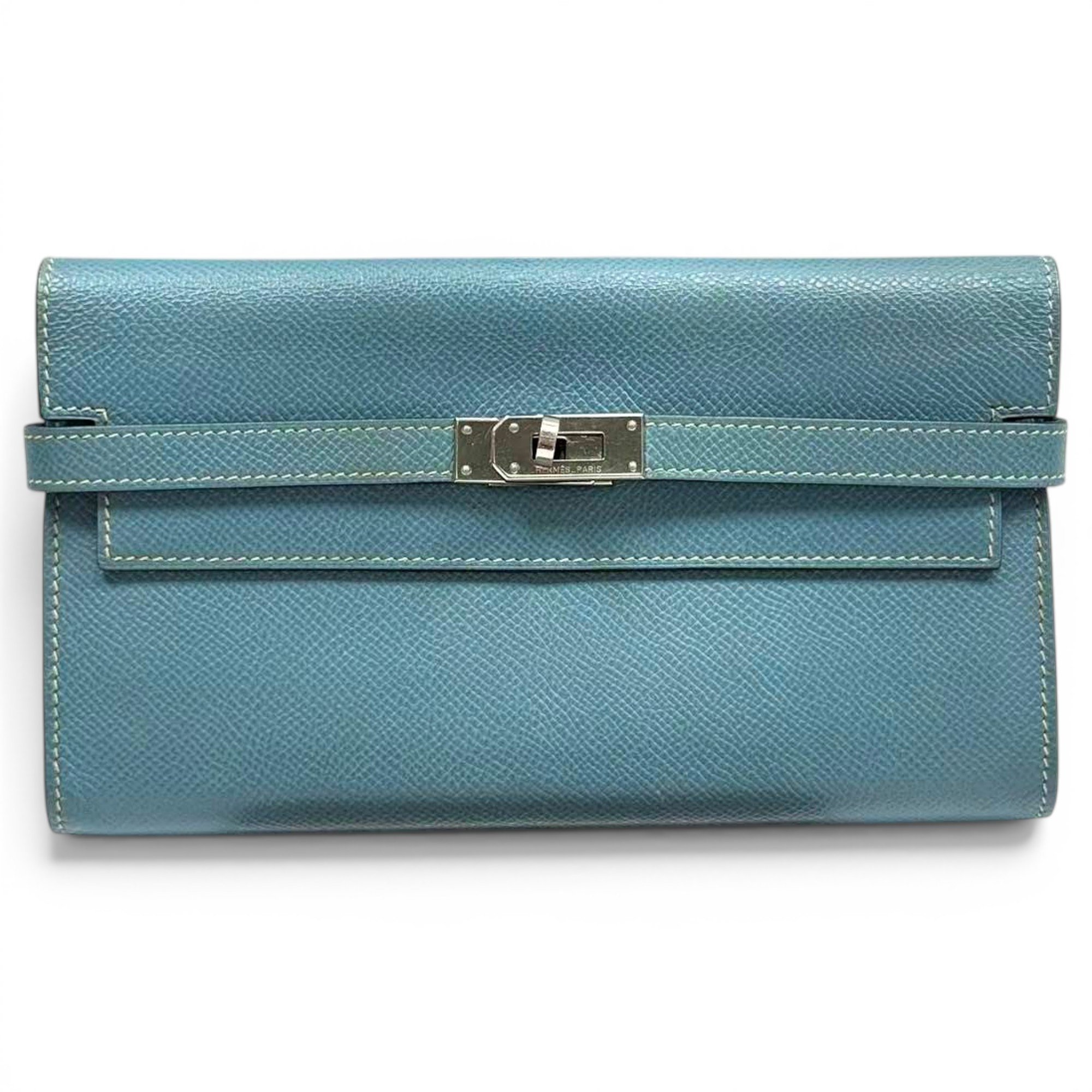 Kelly to go leather clutch bag