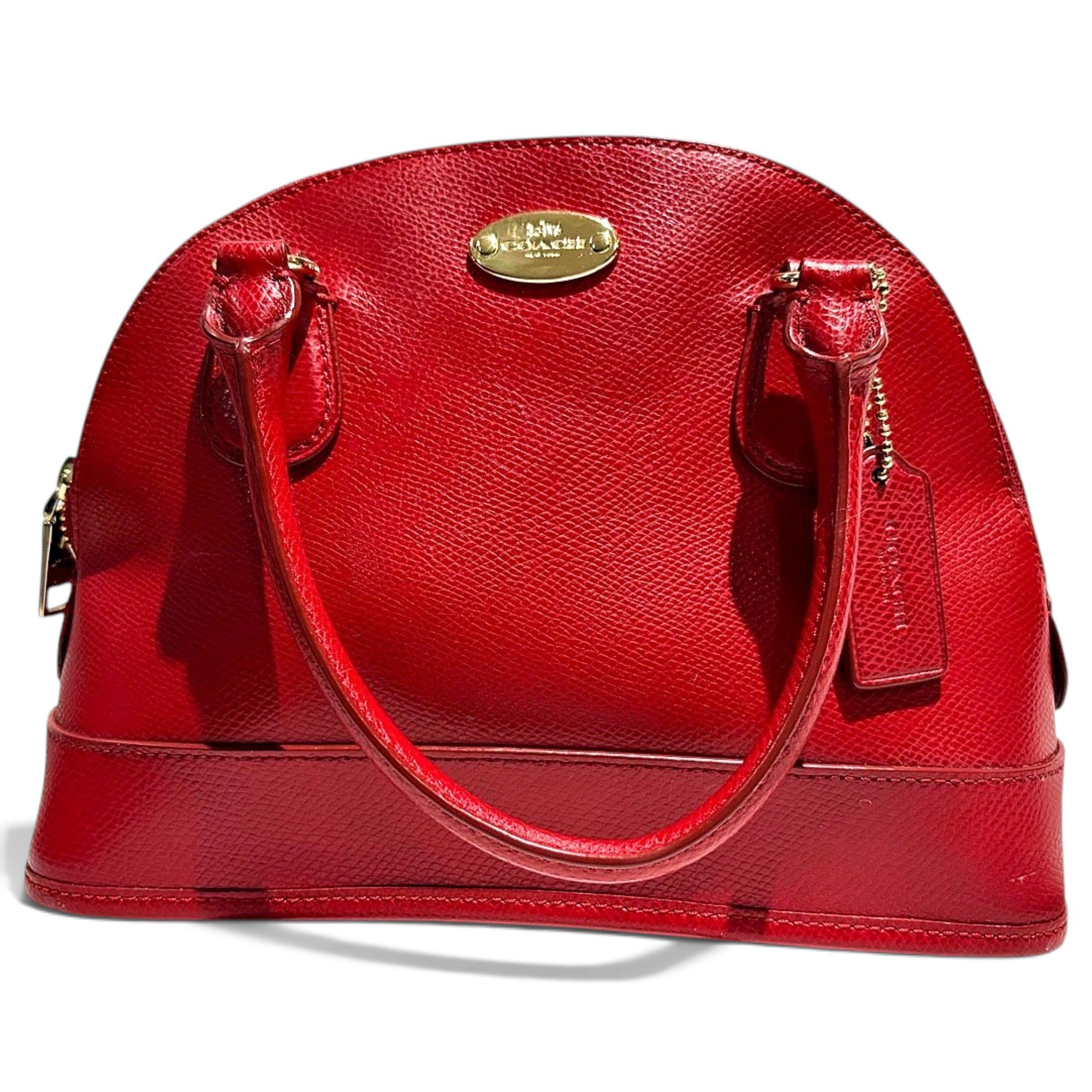 Leather satchel