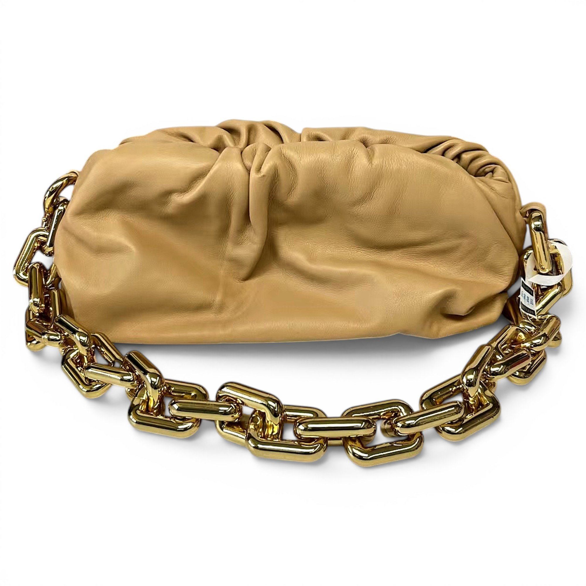 Chain Pouch leather handbag