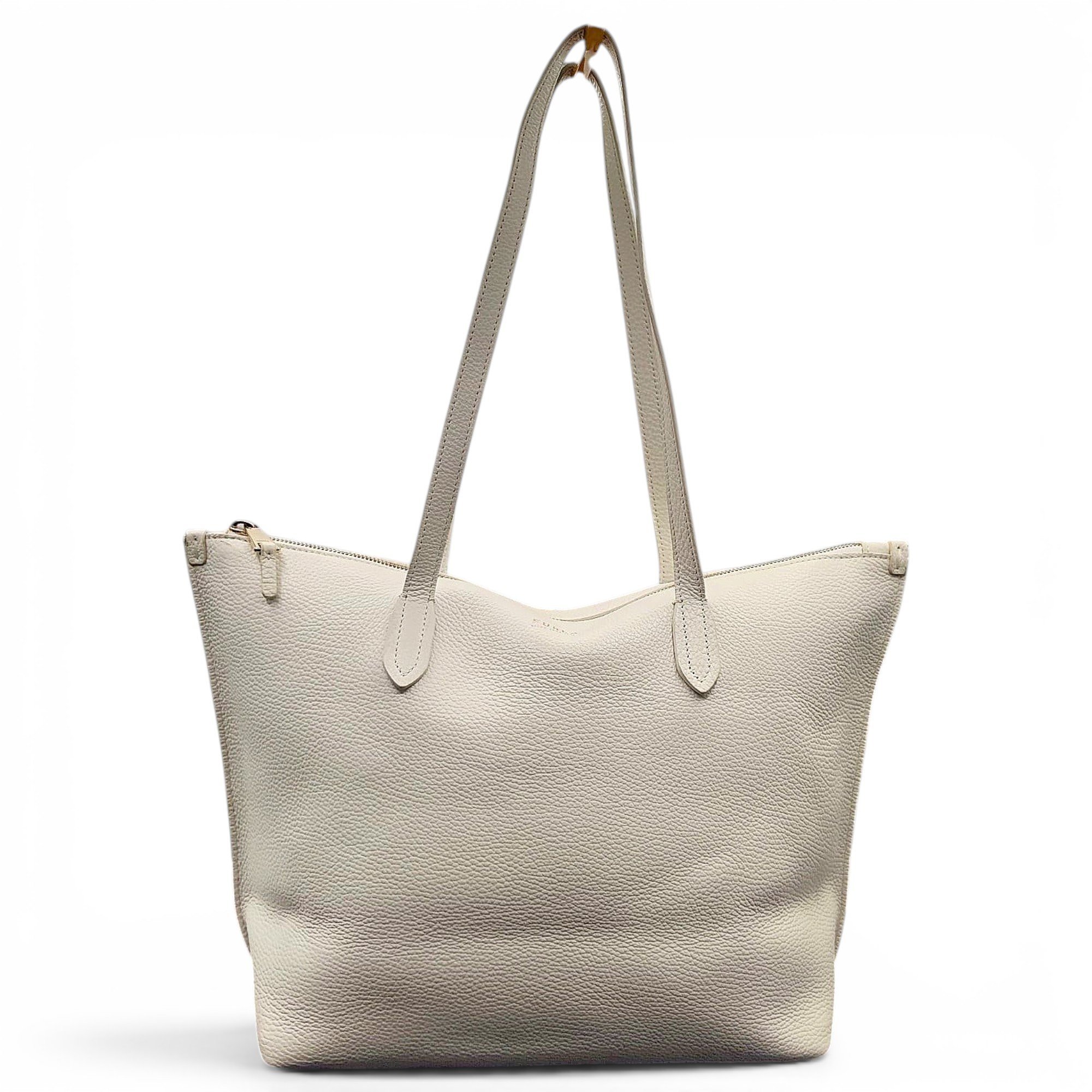 Leather tote