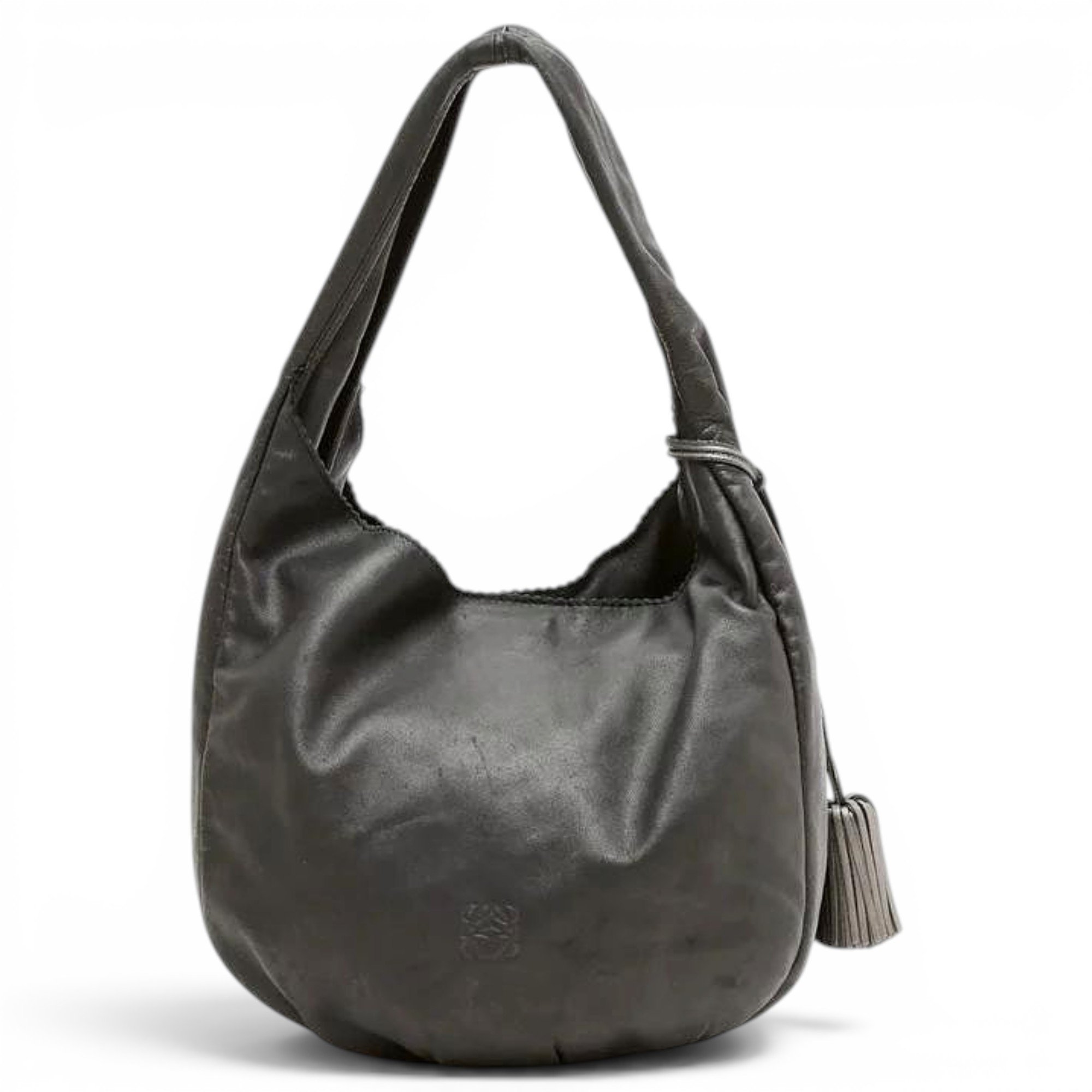 Anagram leather handbag