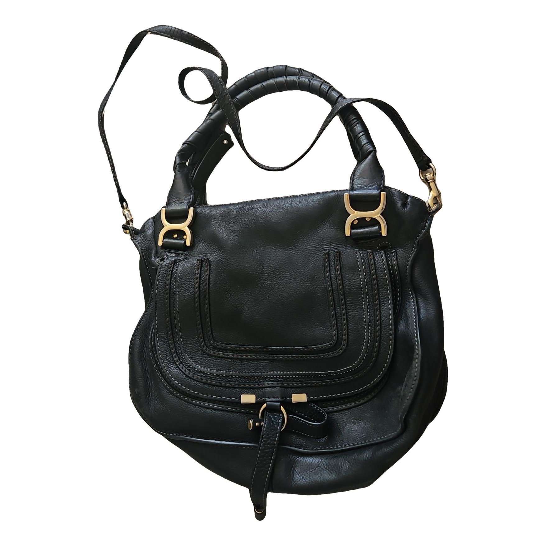 Marcie leather handbag