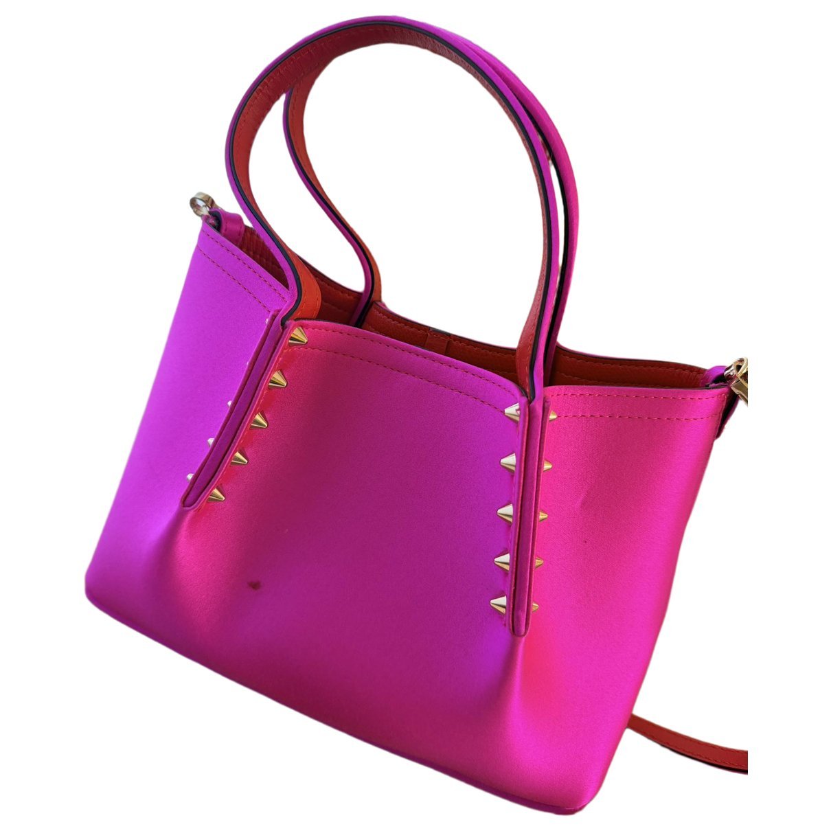 Christian Louboutin Cabarock silk handbag