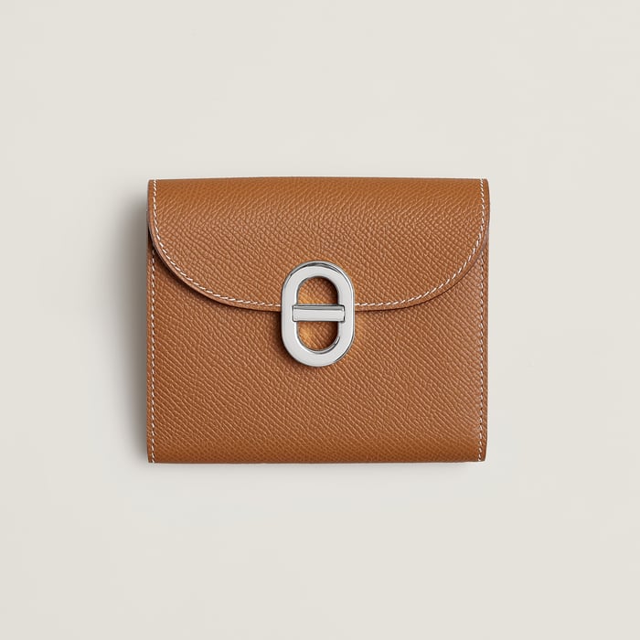 Gold Maillon Compact Wallet