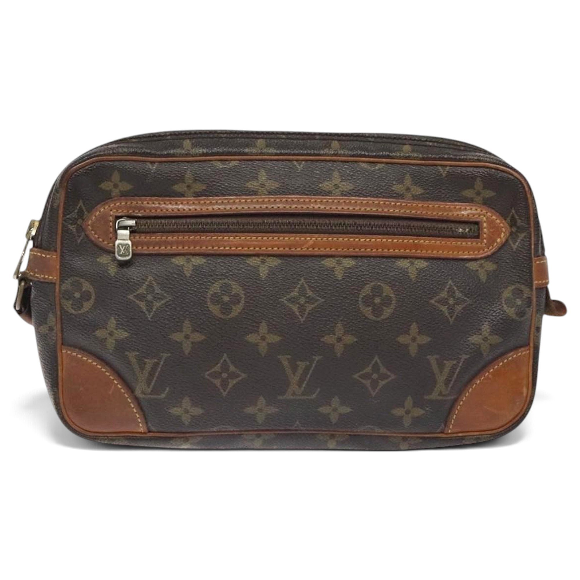 Marly Dragonne leather clutch bag