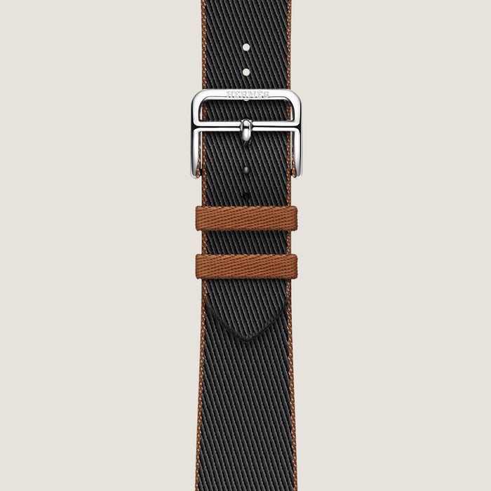 Band Apple Watch Hermès Single Tour 41 MM Twill Jump