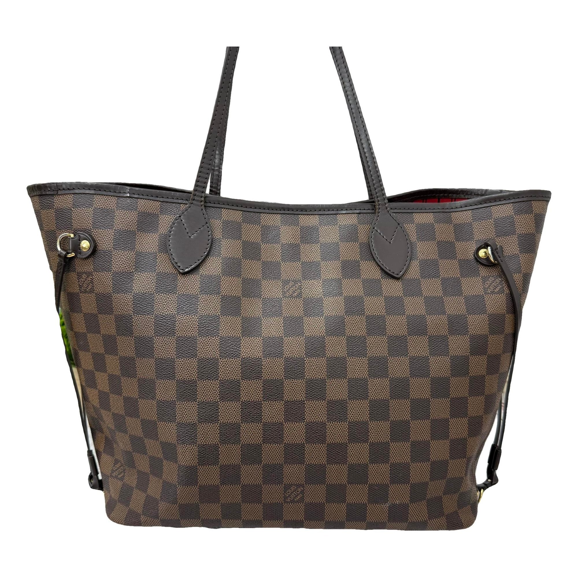 Neverfull leather handbag