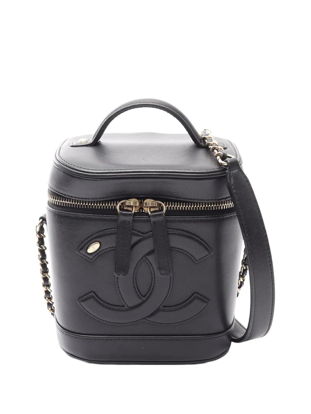 2019 CC Calfskin Vanity Bag handbag