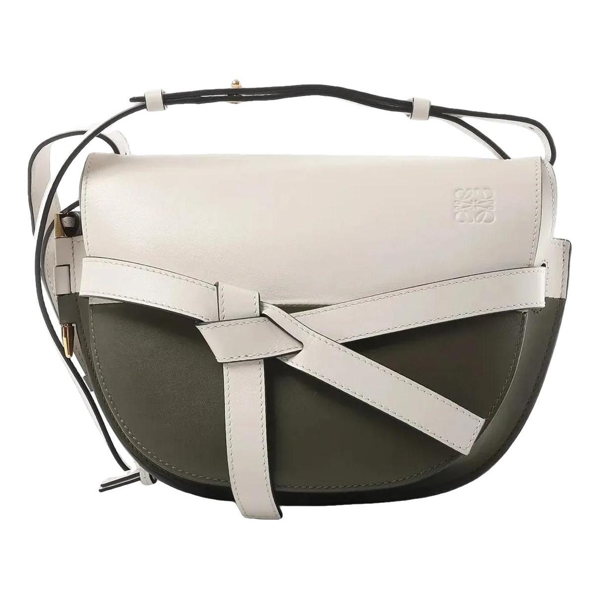 Gate leather crossbody bag